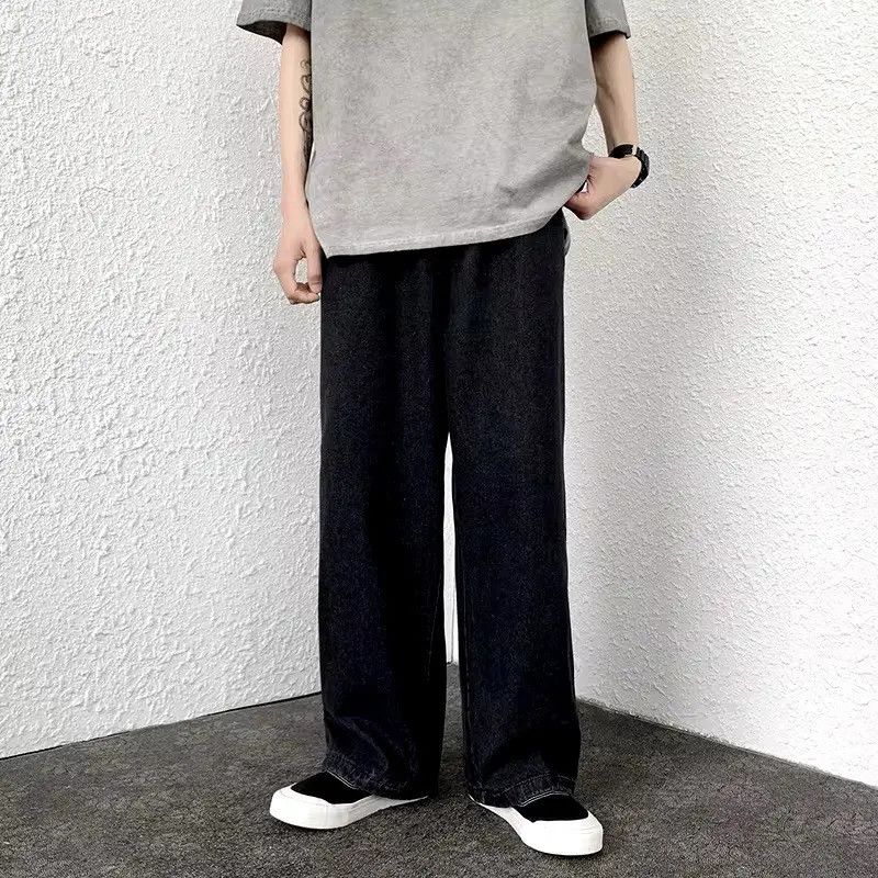 Japanese Brand Streetwear Basic Style Baggy Jeans Size US 32 / EU 48 - 2 Thumbnail