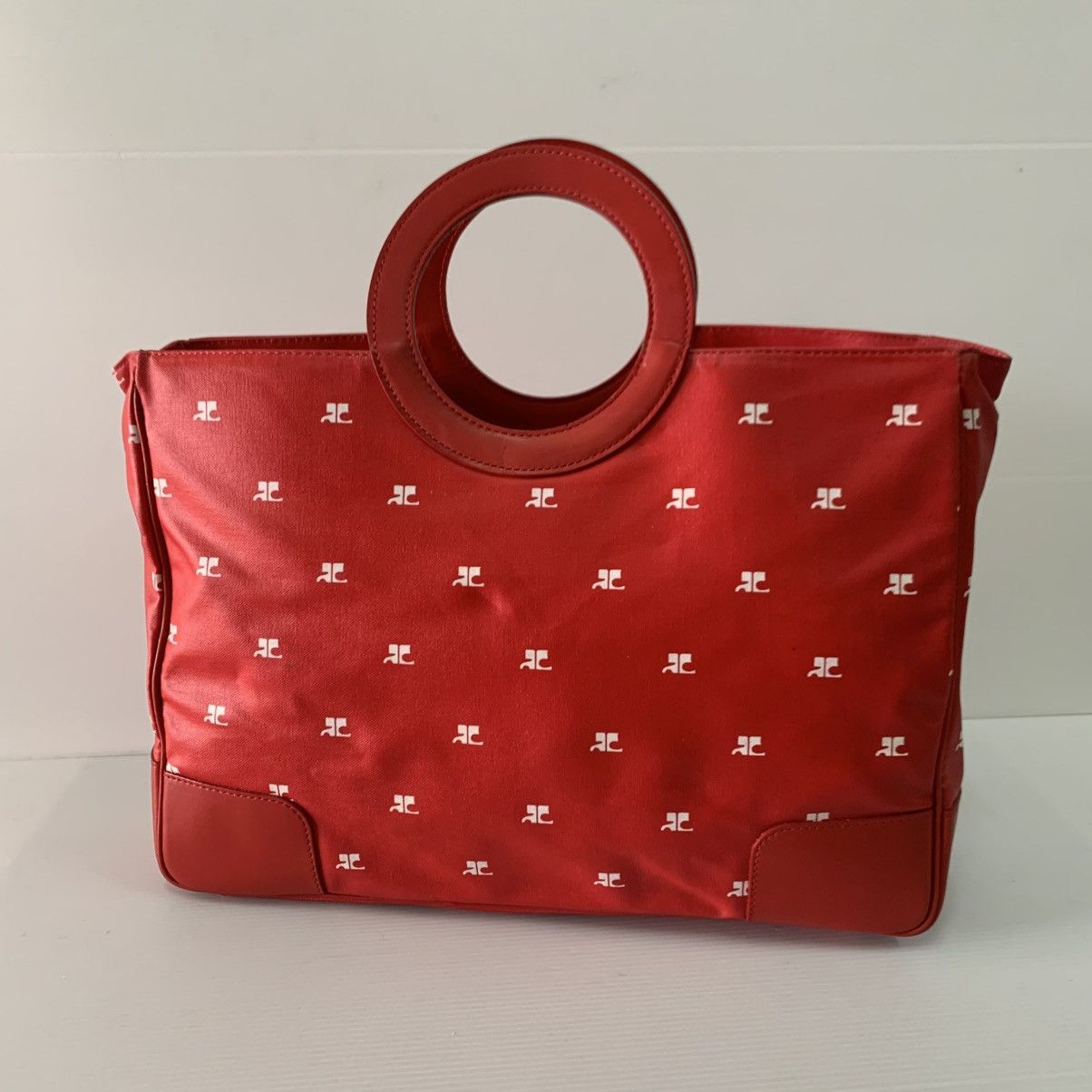 Courreges Courreges Red Handbag Size ONE SIZE - 1 Thumbnail