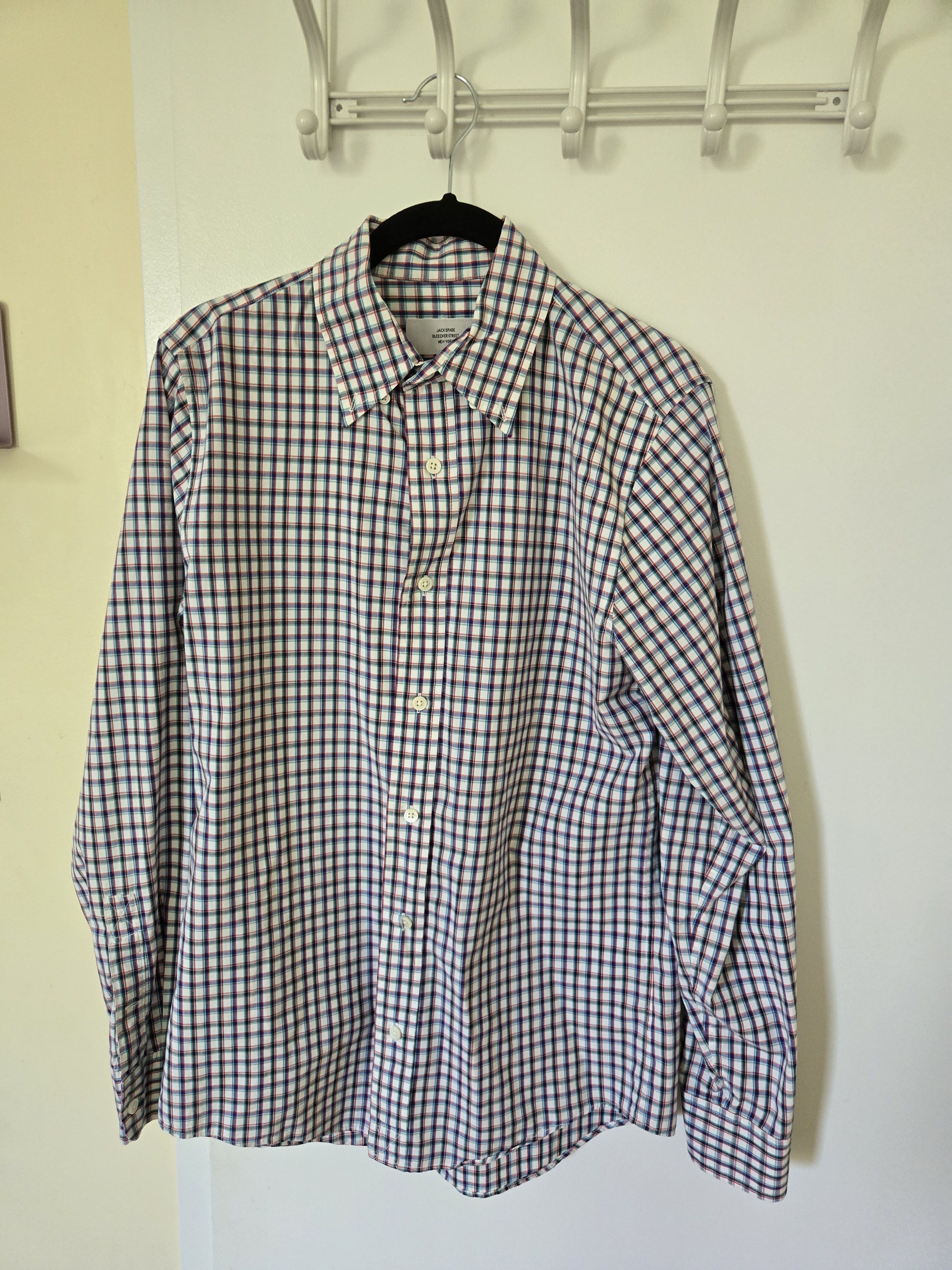 Jack Spade Size Small Jack Spade Red/Blue/Green Plaid Shirt Size US S / EU 44-46 / 1 - 2 Thumbnail