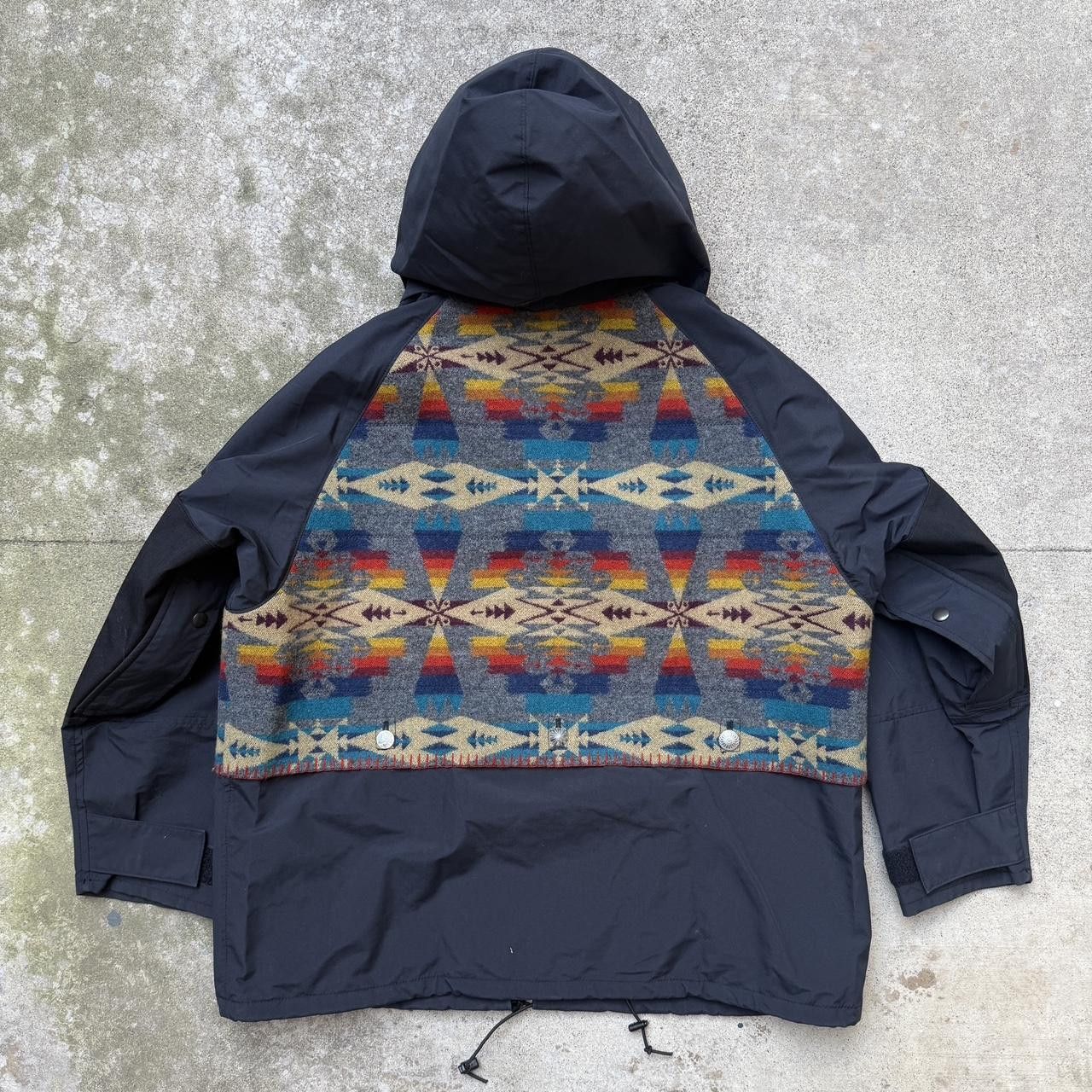Comme des Garcons Junya Watanabe Comme Des Garcons Pendleton Jacket Parka Size US M / EU 48-50 / 2 - 2 Thumbnail