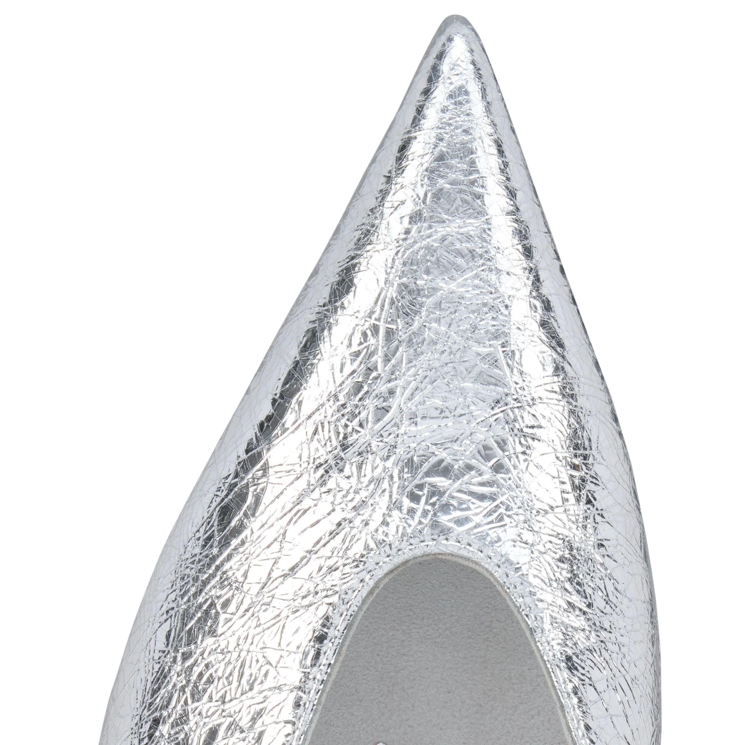 Christian Louboutin Miss Z Slimimule 80 Silver Backless Slide Mule Heel Pump 39 Size US 9 / IT 39 - 10 Thumbnail