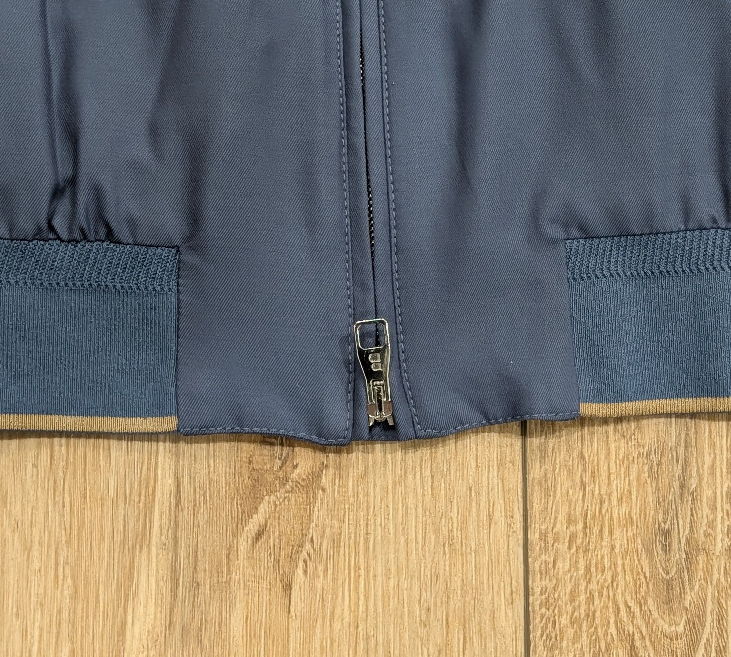 Other Brett Johnson Wool Blend Varsity Jacket Navy 56 US 46 Size US XL / EU 56 / 4 - 3 Thumbnail