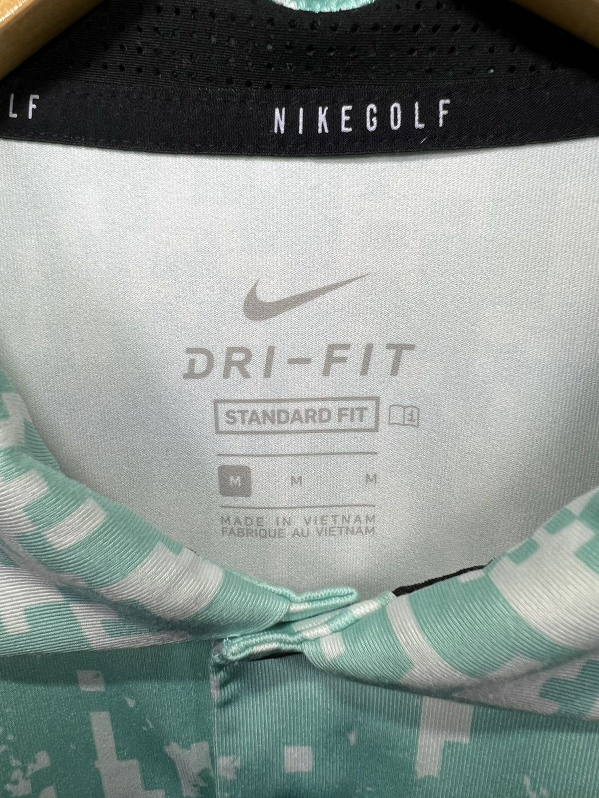 Nike Nike Golf Polo Men’s Sz Med Green Digital Camo CU9533-307 Size US M / EU 48-50 / 2 - 6 Thumbnail