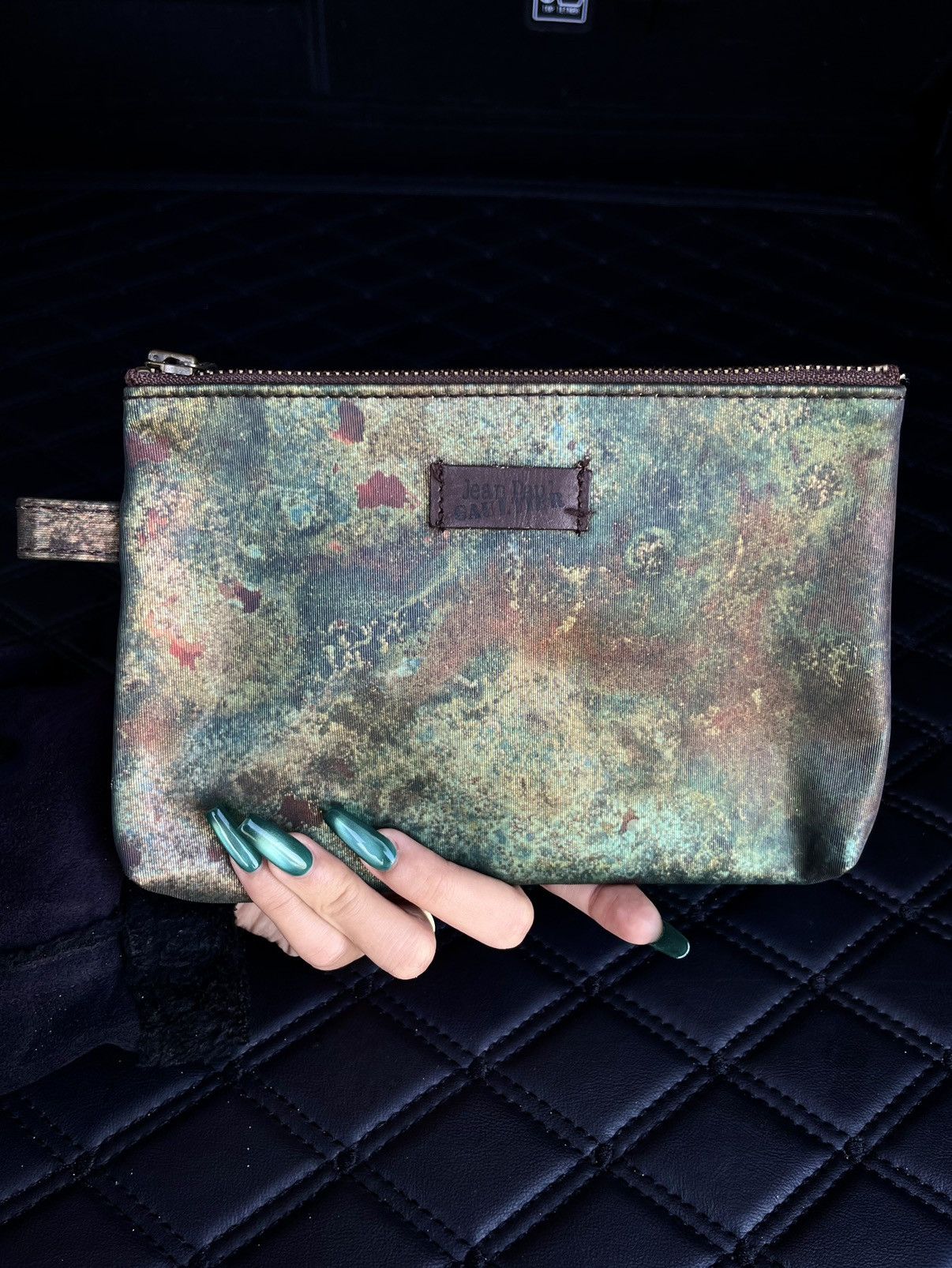 Jean Paul Gaultier Jean Paul Gaultier V Cyber Clutch Bag Size 30 - 1 Thumbnail