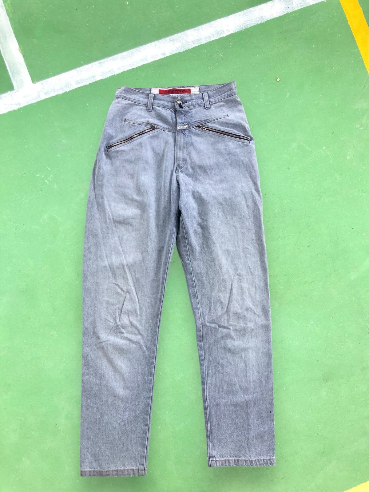 Marithe + Francois Girbaud Vintage Marithe Francois Girbaud Zip Pocket Denim Pants Size 28" / US 6 / IT 42 - 14 Thumbnail