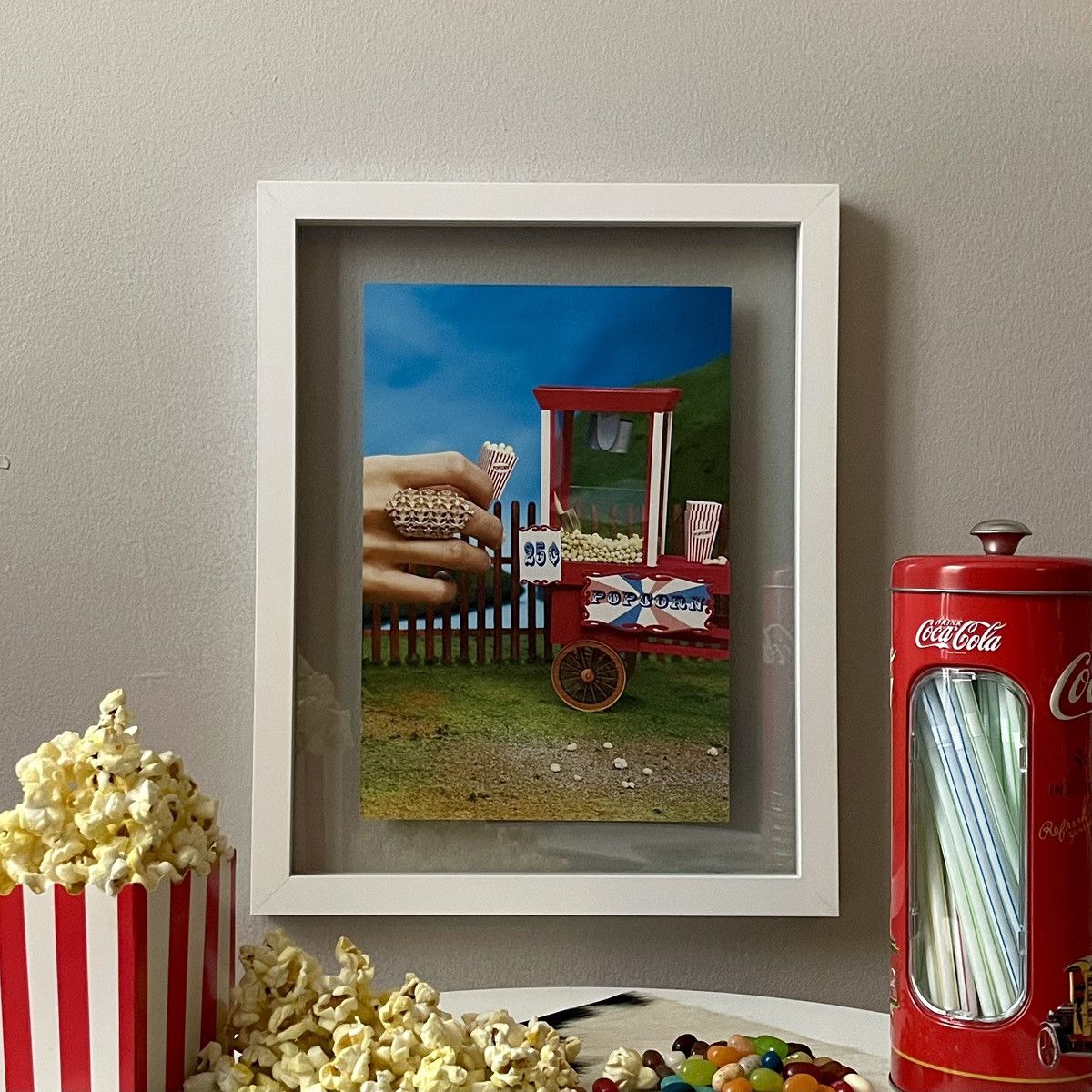 Chrome Hearts Carnival De Chrome Hearts Popcorn Poster Size ONE SIZE - 1 Thumbnail