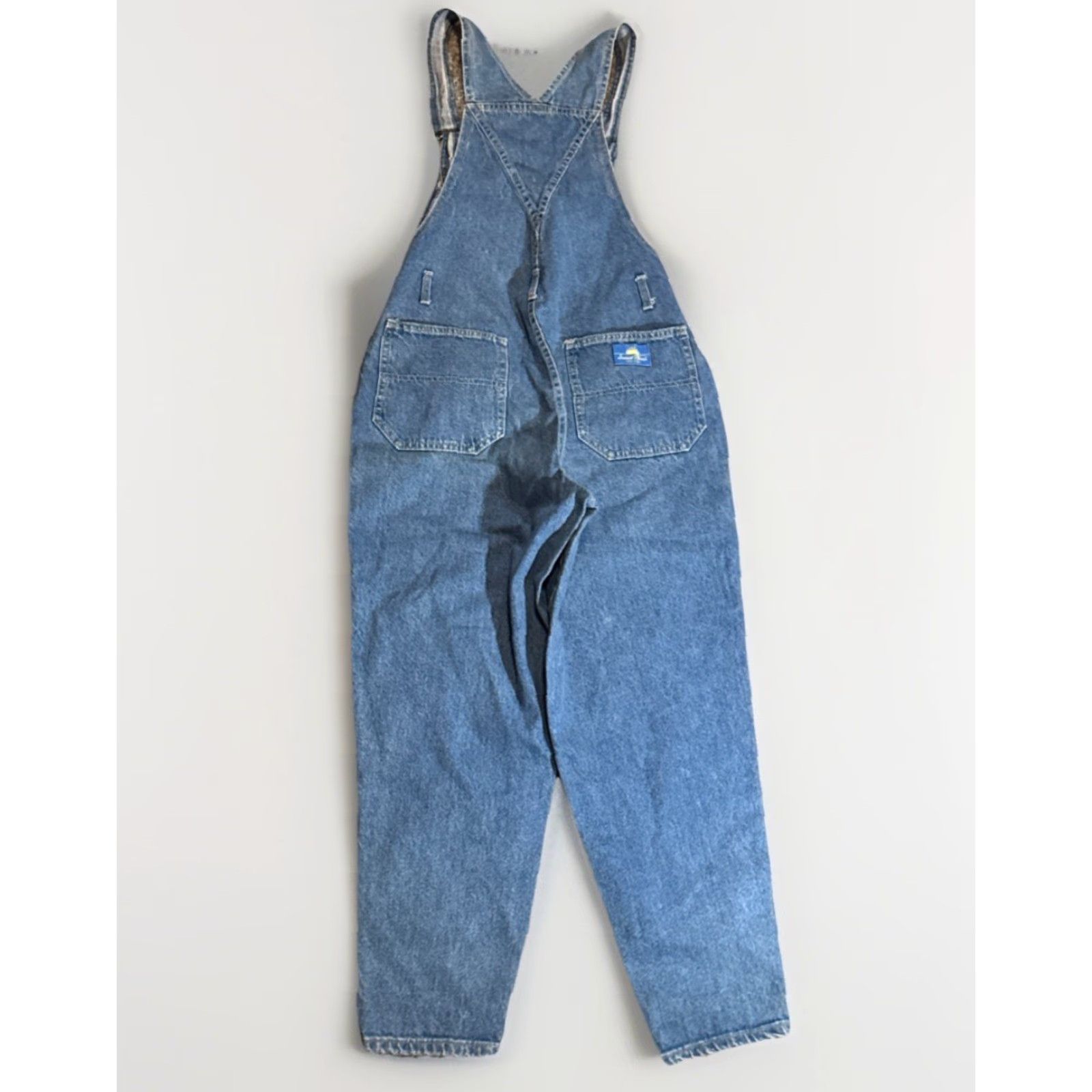Vintage VINTAGE Sunset Blues Denim Jeans Overalls Men Adult Medium 80s Blue 38 28 Inseam Jeans Straight Size US 38 / EU 54 - 2 Thumbnail