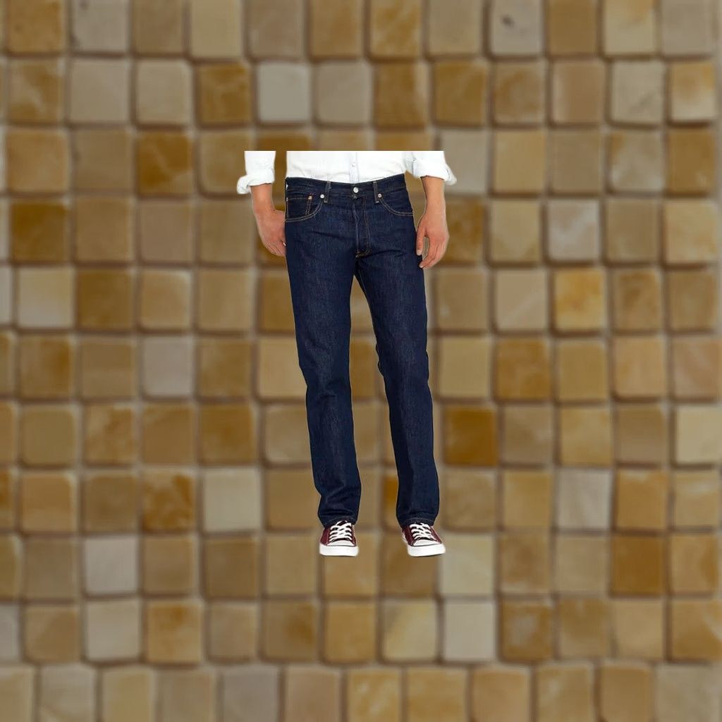 Vintage LEVIS 501 ORIGINAL FIT BLUE JEANS STRAIGHT BUTTON FLY MENS 40 32 Size US 40 / EU 56 - 1 Preview
