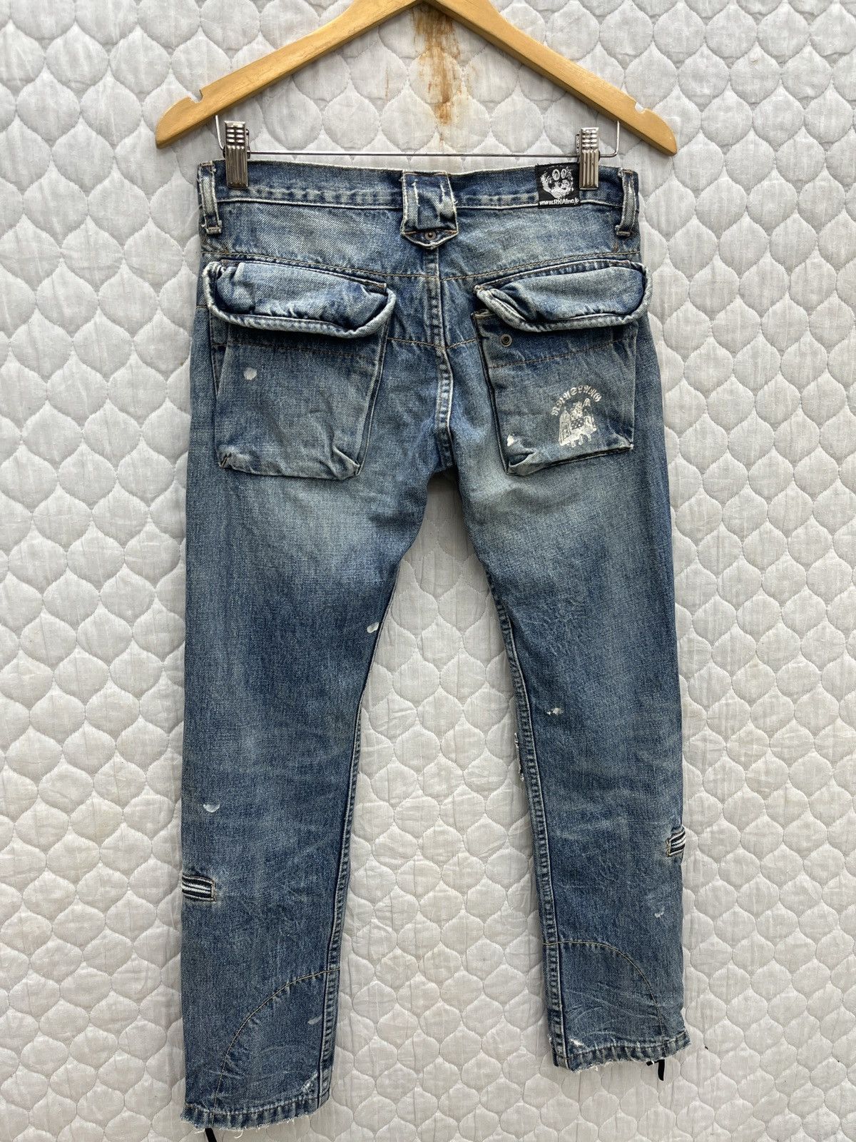 Seditionaries 🔥🔥🔥ARCHIVE RNA INC PUNK DENIM Size 29" - 6 Thumbnail