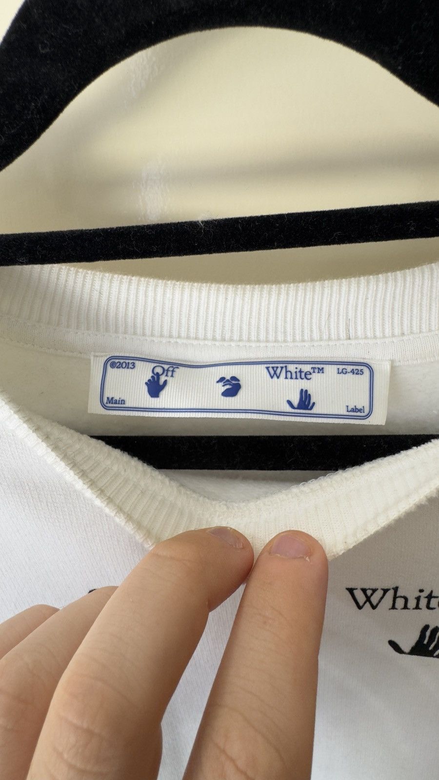 Off-White Off white Sweatshirt Size US S / EU 44-46 / 1 - 5 Thumbnail