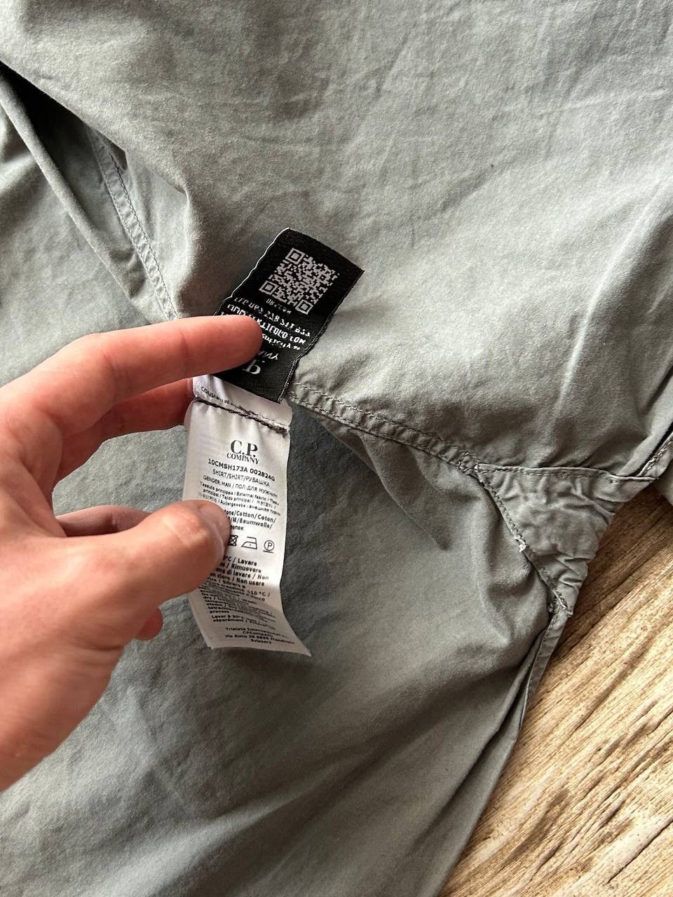 C.P. Company C.p Company Grey Oversshirt Size US S / EU 44-46 / 1 - 8 Thumbnail