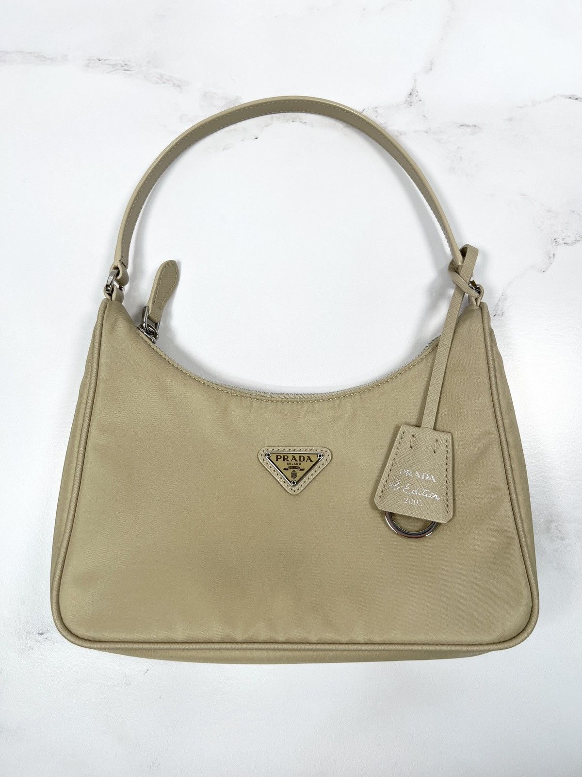 Prada Prada Re-edition 2005 Re-nylon Zip Hobo Shoulder Bag Purse Size ONE SIZE - 2 Thumbnail