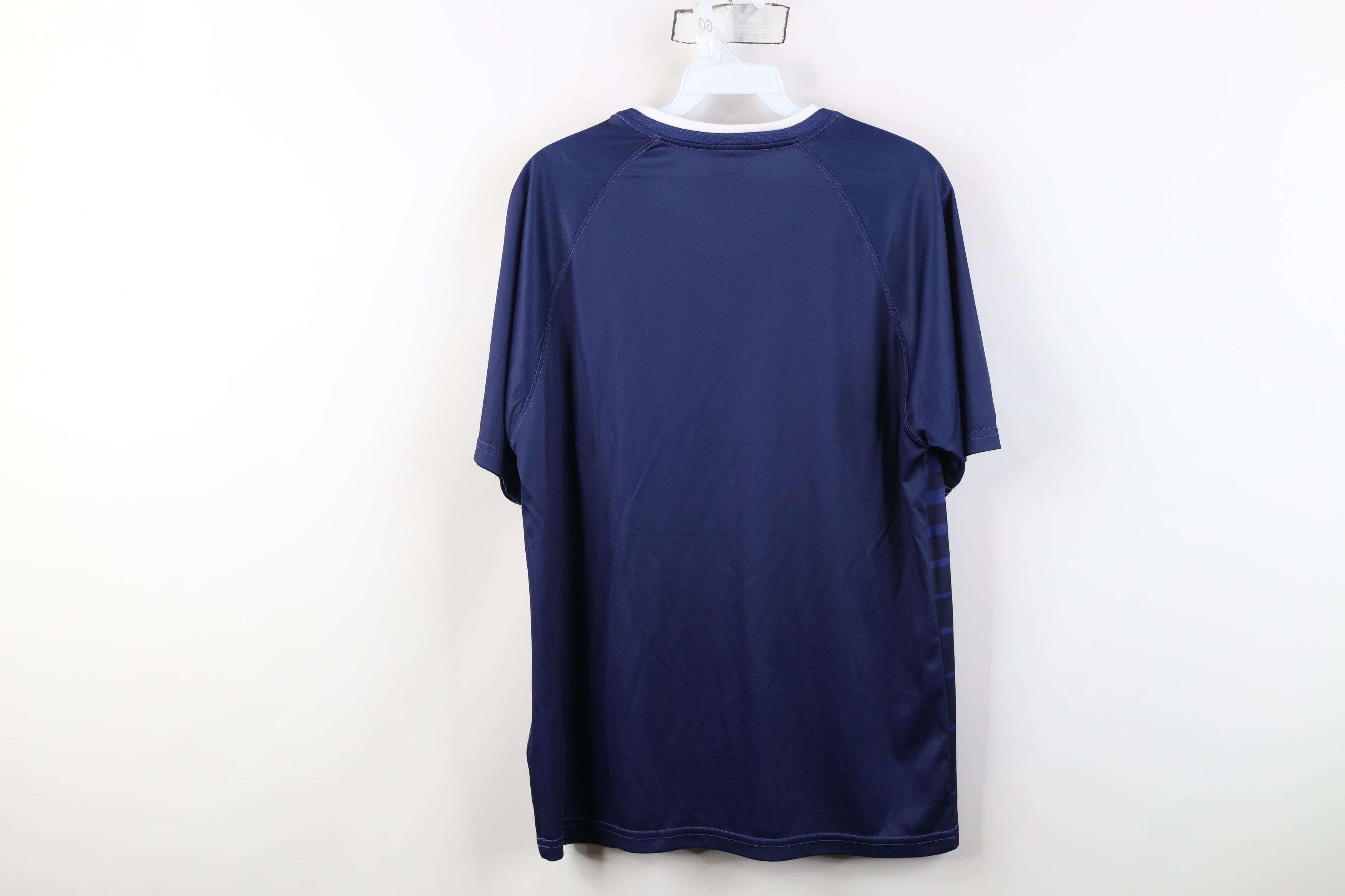 Vintage Vintage Y2K Mitre USA Striped Soccer Jersey Blue Football Size US S / EU 44-46 / 1 - 11 Thumbnail
