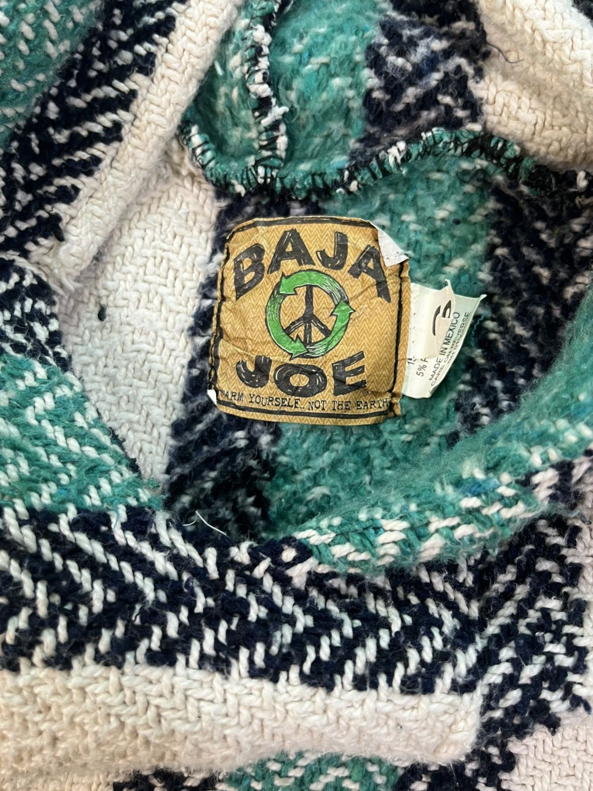 Baja Joe × Vintage Vintage Baja Joe Drug Rug Blanket Hoodie Size US S / EU 44-46 / 1 - 4 Thumbnail