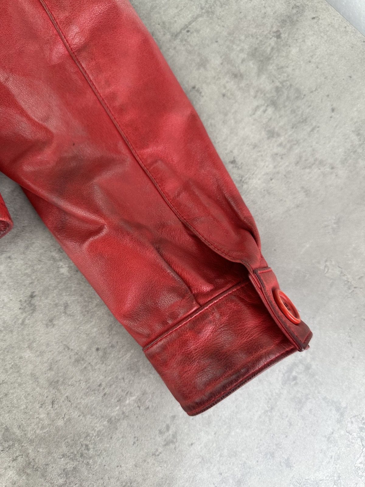 Japanese Brand Vintage Leather Jacket Size S / US 4 / IT 40 - 18 Thumbnail