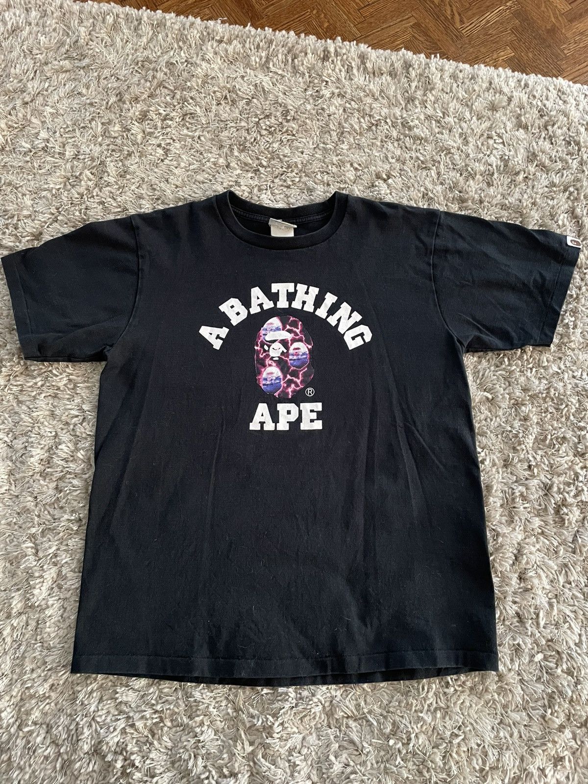 Bape BAPE Lightning Head Tee Size US L / EU 52-54 / 3 - 1 Thumbnail