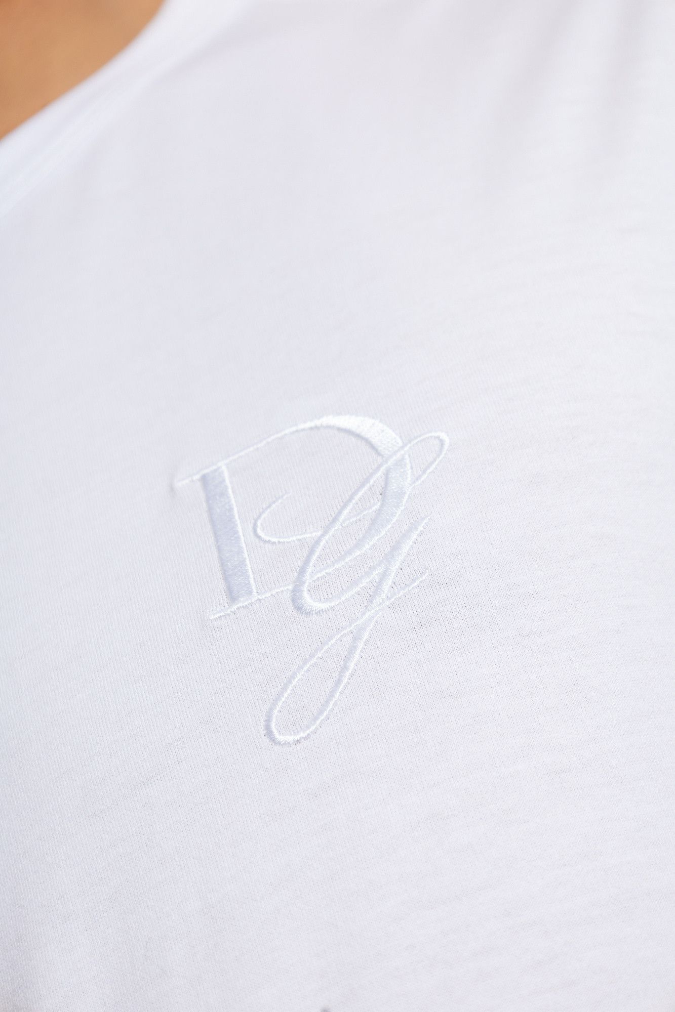 Dolce & Gabbana o1s22i1n0225 Crewneck T-Shirt in White Size US M / EU 48-50 / 2 - 5 Thumbnail
