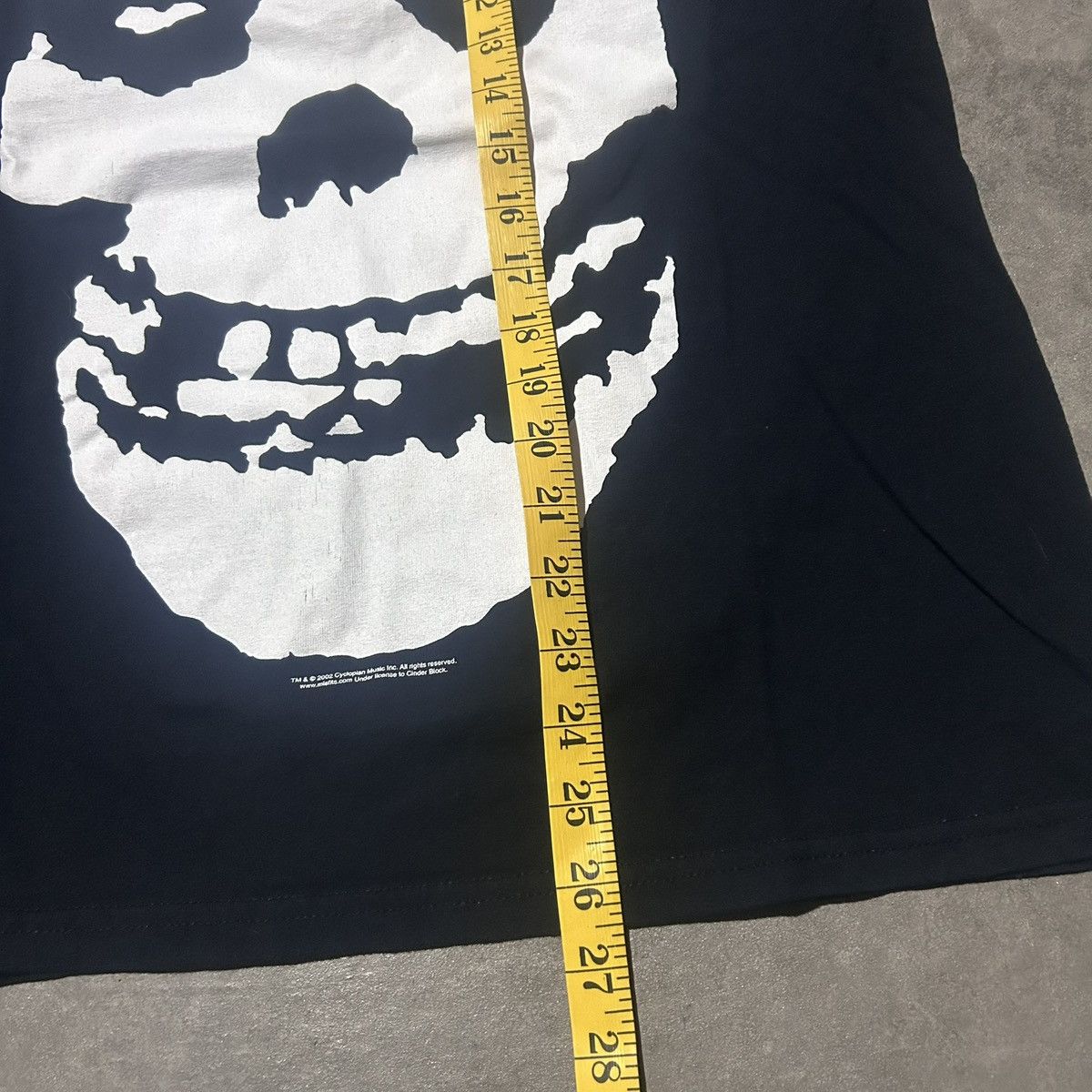 Misfits The misfits 2003 skull band tee shirt Size US M / EU 48-50 / 2 - 6 Thumbnail