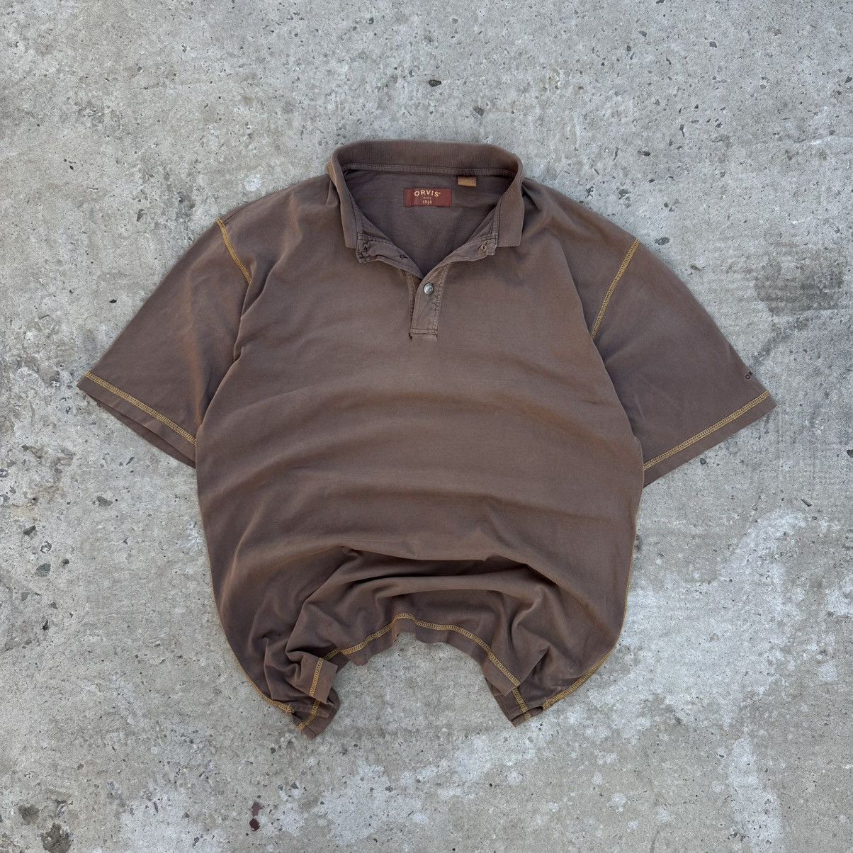 Orvis Vintage Japanese Style Orvis Polo T-shirts Y2K 00s Grunge Size US L / EU 52-54 / 3 - 1 Thumbnail