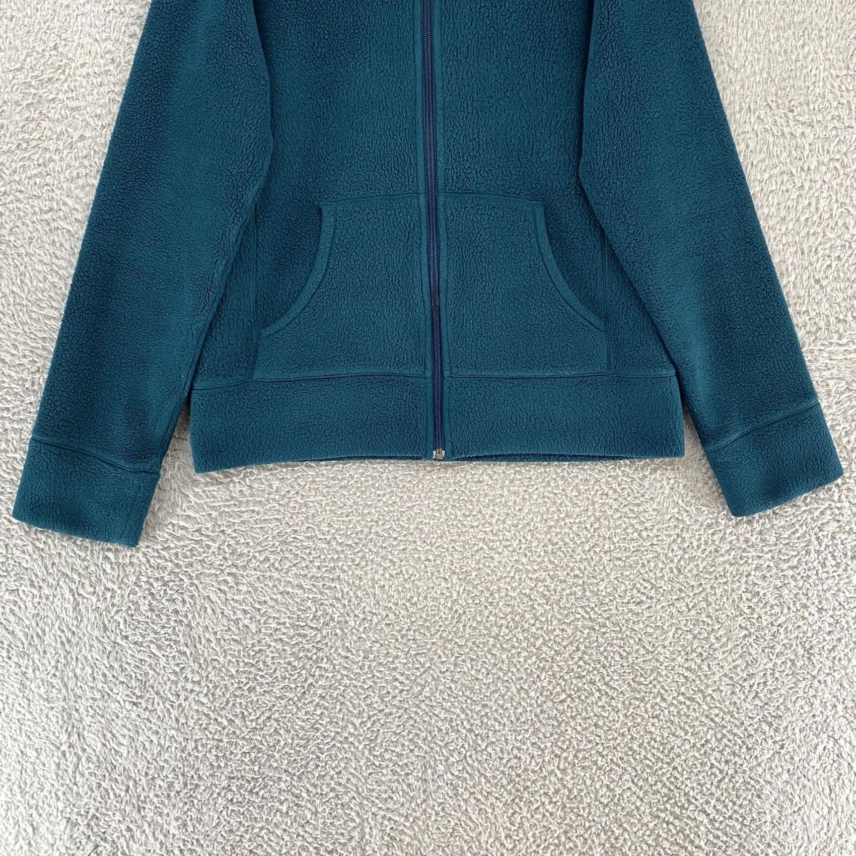 Patagonia Patagonia Fleece Hoodie Womens Medium Hooded Jacket Lightweight Full Zip Blue Size M / US 6-8 / IT 42-44 - 3 Thumbnail
