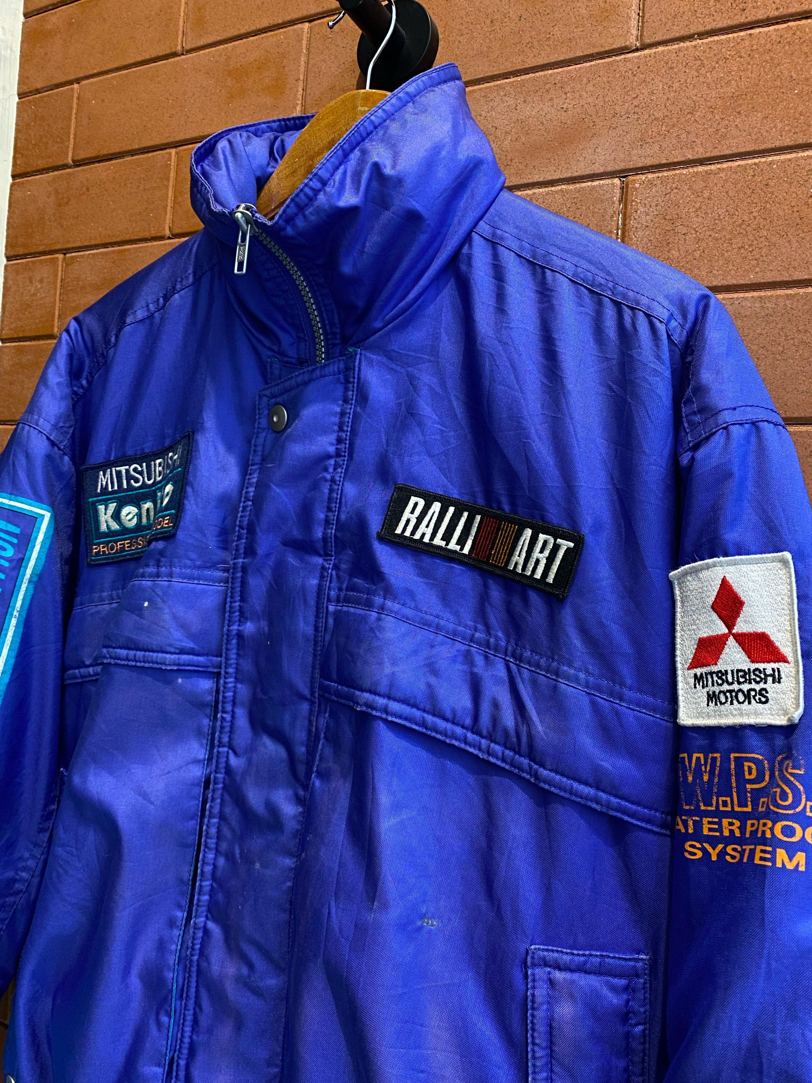 Other Mitsubishi Ralliart Kenjiro Shinozuka Jacket Blue Vintage Size US M / EU 48-50 / 2 - 3 Thumbnail
