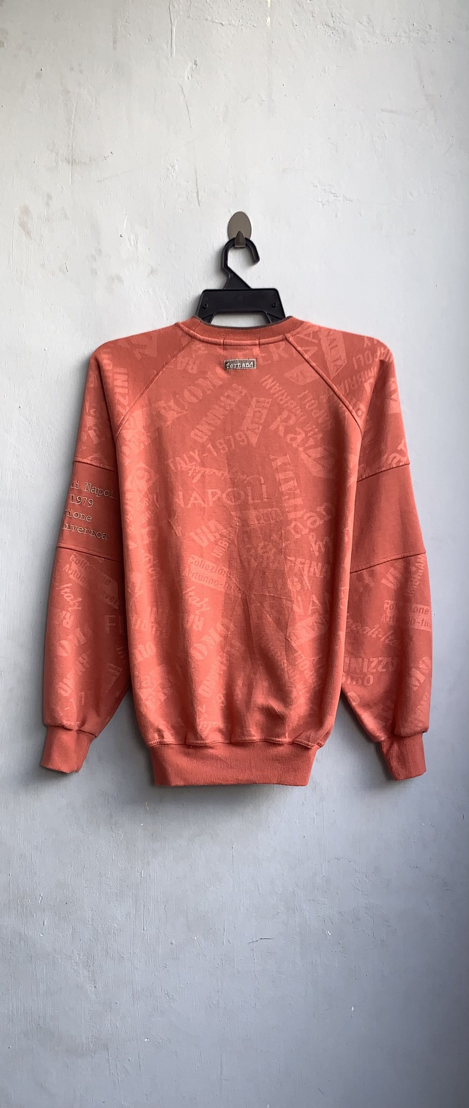 Other Fernand Razzini Italy Designer Monogram Sweatshirt Size US L / EU 52-54 / 3 - 5 Thumbnail