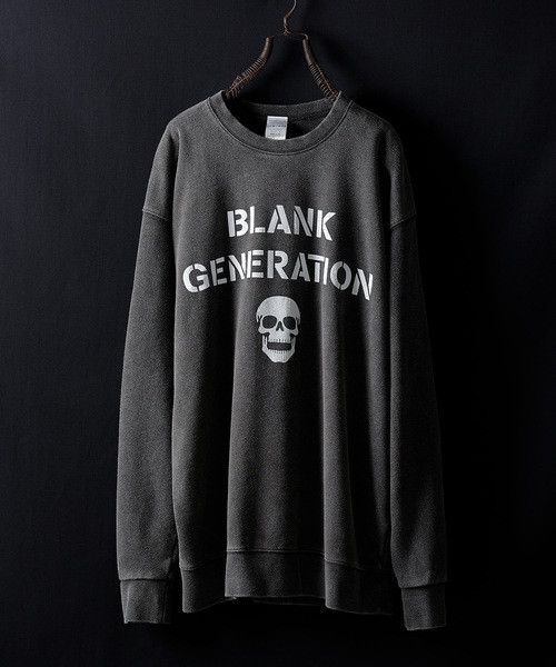 Number (N)ine Number nine Blank generation skull sweatshirt Size US L / EU 52-54 / 3 - 1 Thumbnail