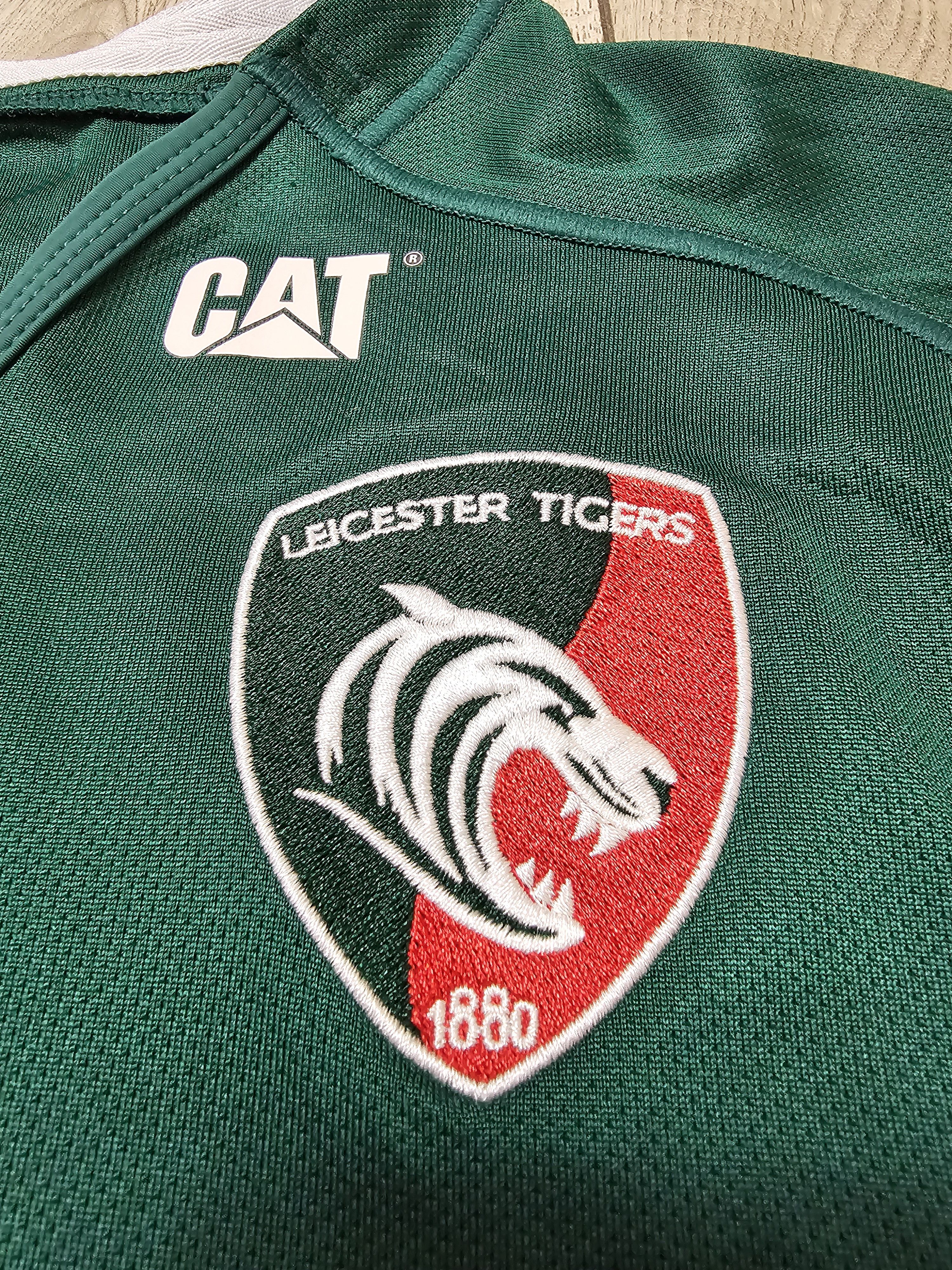 Canterbury of New Zealand LEICESTER TIGERS RUGBY JERSEY ENGLAND RUGBY UNION JERSEY Size US L / EU 52-54 / 3 - 4 Thumbnail