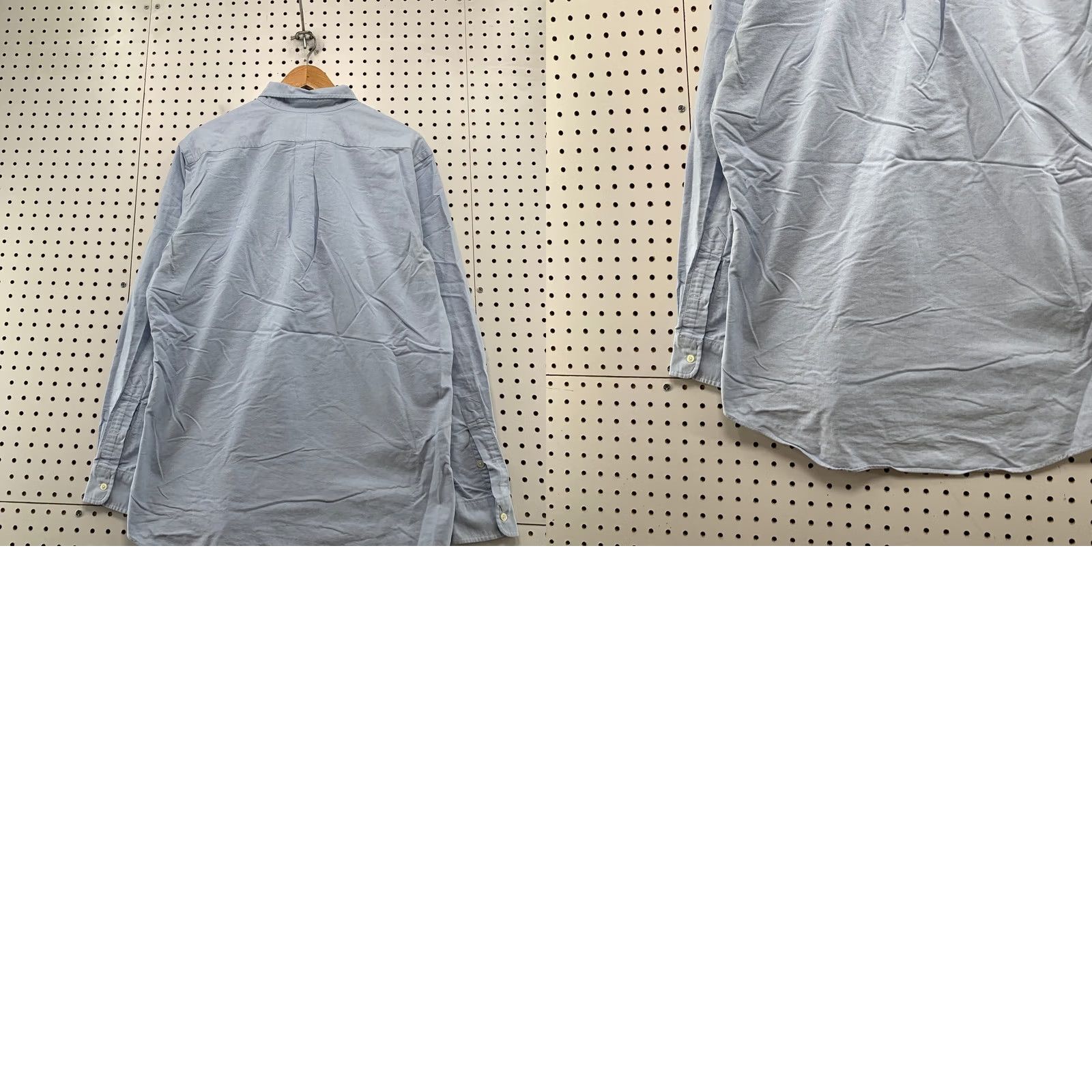 Ralph Lauren Ralph Lauren Button Shirt Mens Medium Blue Long Sleeve School Work Custom Fit Size US M / EU 48-50 / 2 - 9 Thumbnail