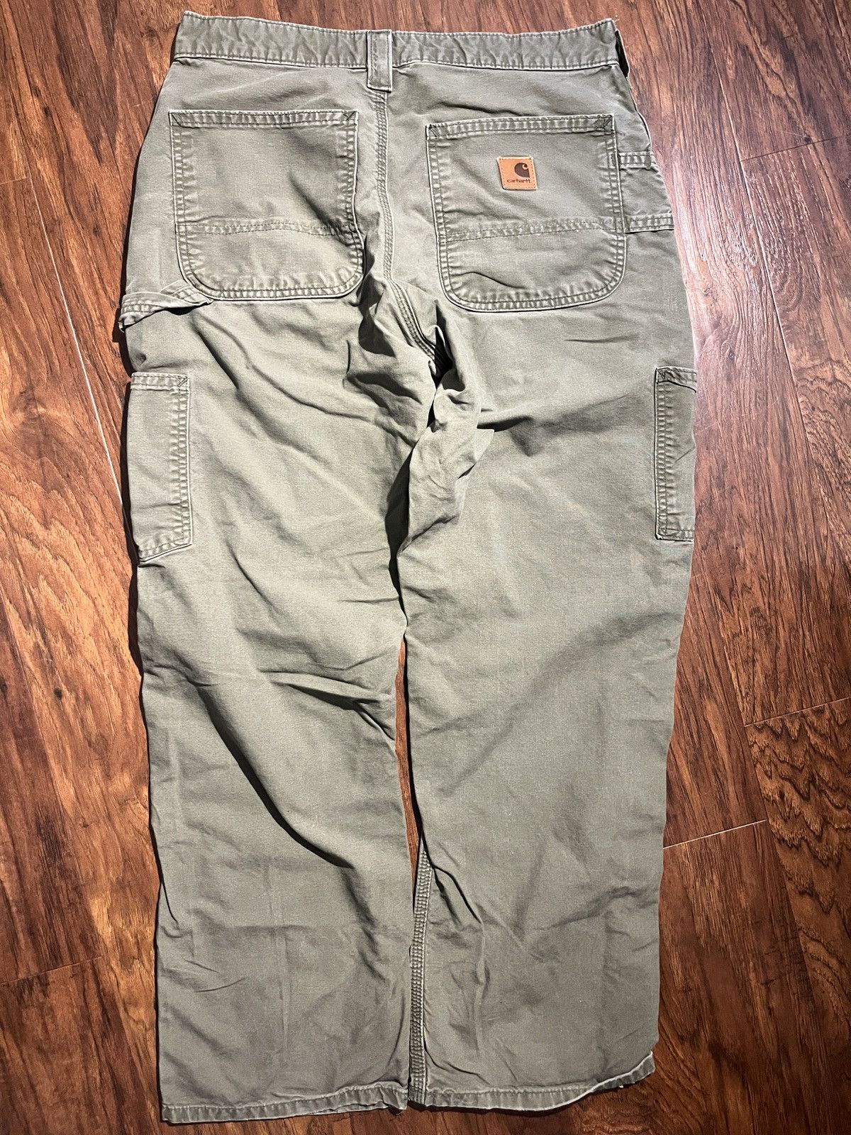 Carhartt Carhartt B151 Olive Work Pants 👖🫒 – W31 L30 Size US 31 - 2 Thumbnail