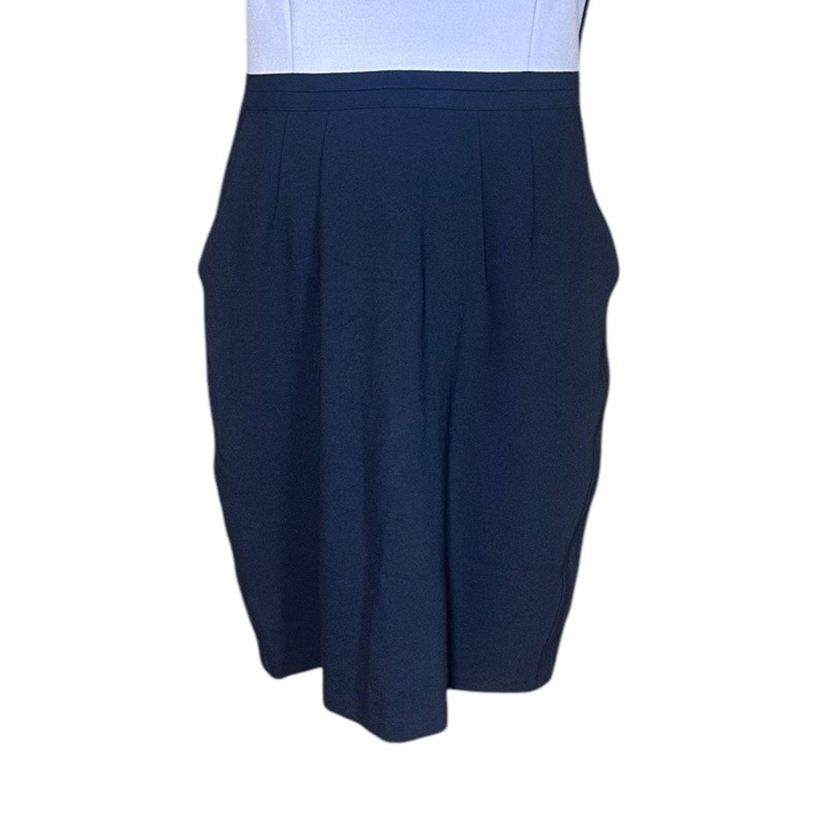 Lands' End Lands End Ponte Knit Sleeveless Sheath Dress 10P Size L / US 10 / IT 46 - 4 Thumbnail