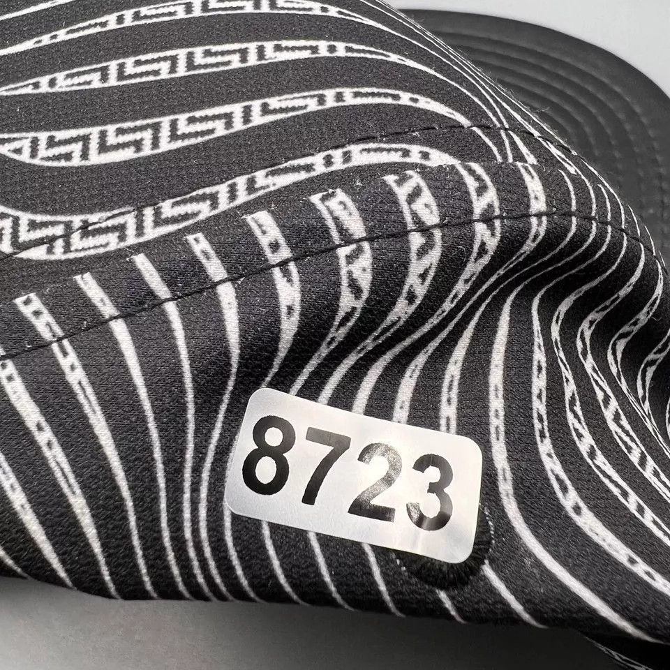 Jordan Brand Air Jordan Hat Men Wave Pattern Embroidered Logo Snap Back Size ONE SIZE - 8 Thumbnail