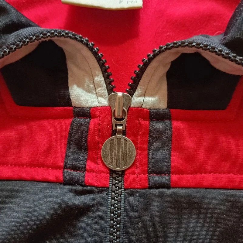 Adidas Vintage 80s Adidas Tracksuit Jacket Medium M Big Logo Size US M / EU 48-50 / 2 - 6 Thumbnail