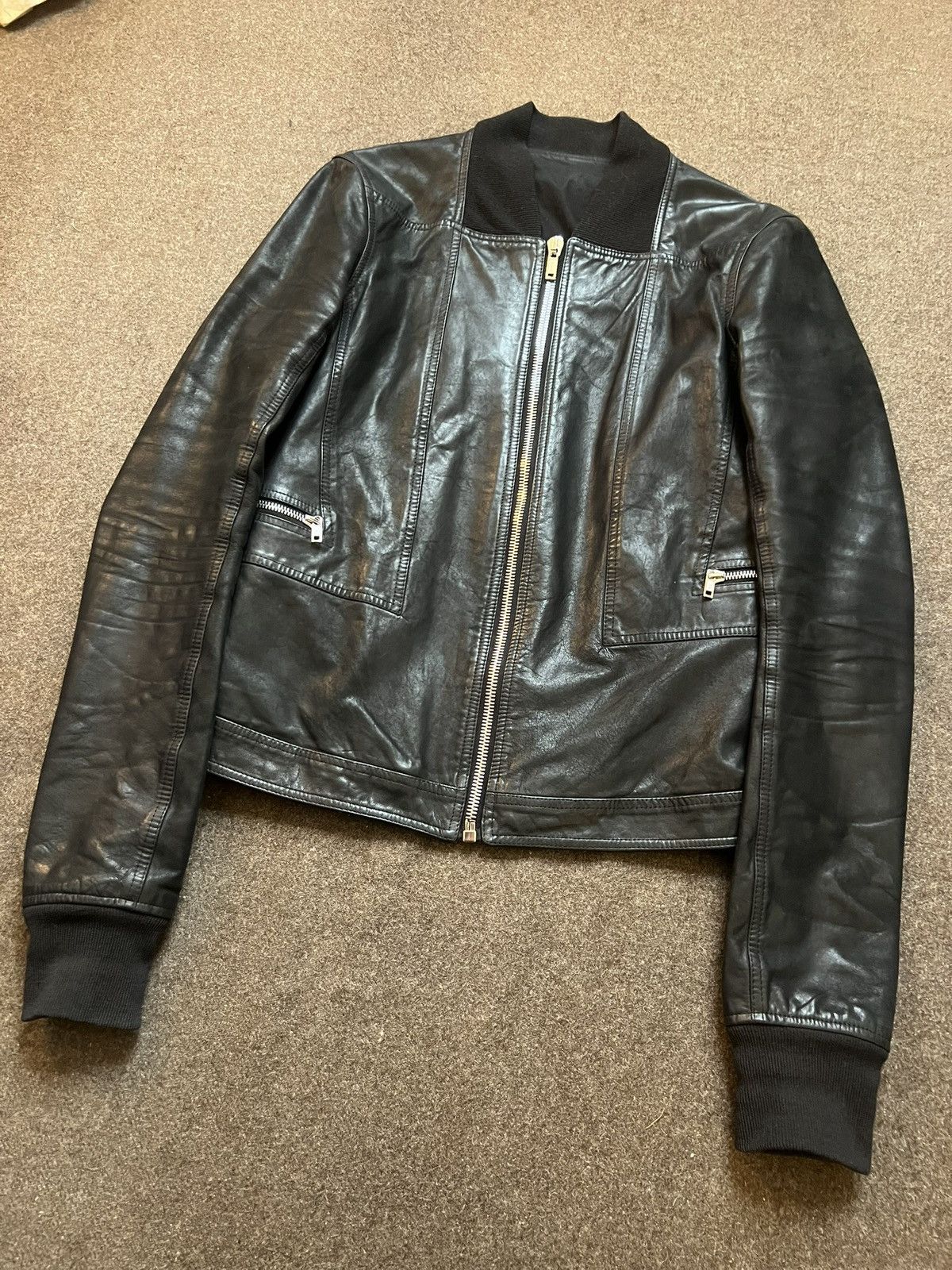 Rick Owens Rick Owens FW17 Geo Harness Leather Jacket Size US M / EU 48-50 / 2 - 2 Thumbnail