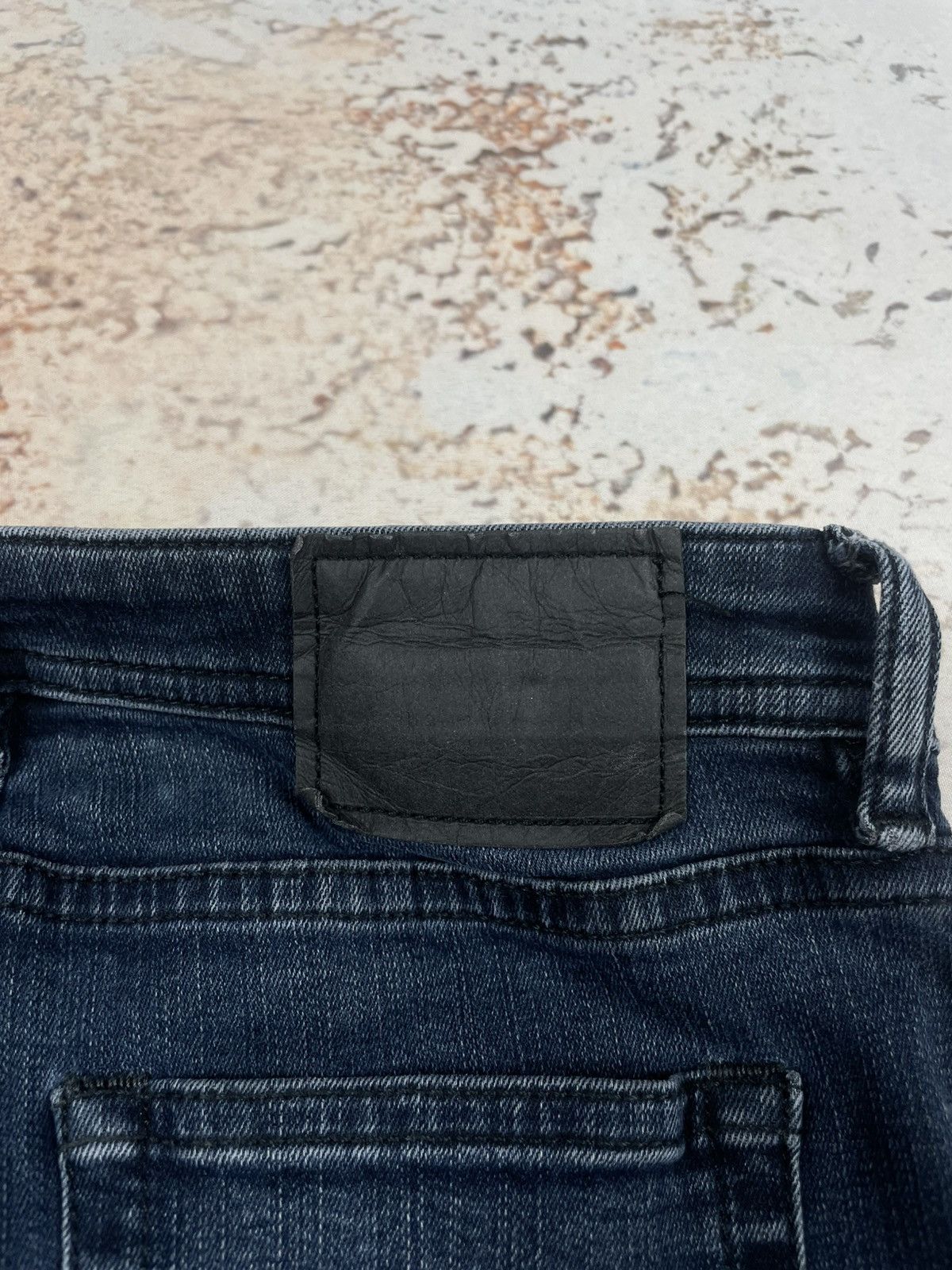Acne Studios Acne Studios W25 L32 Climb Blue Black Denim Jeans Womens EGV Size 25" / US 0 / IT 36 - 6 Thumbnail