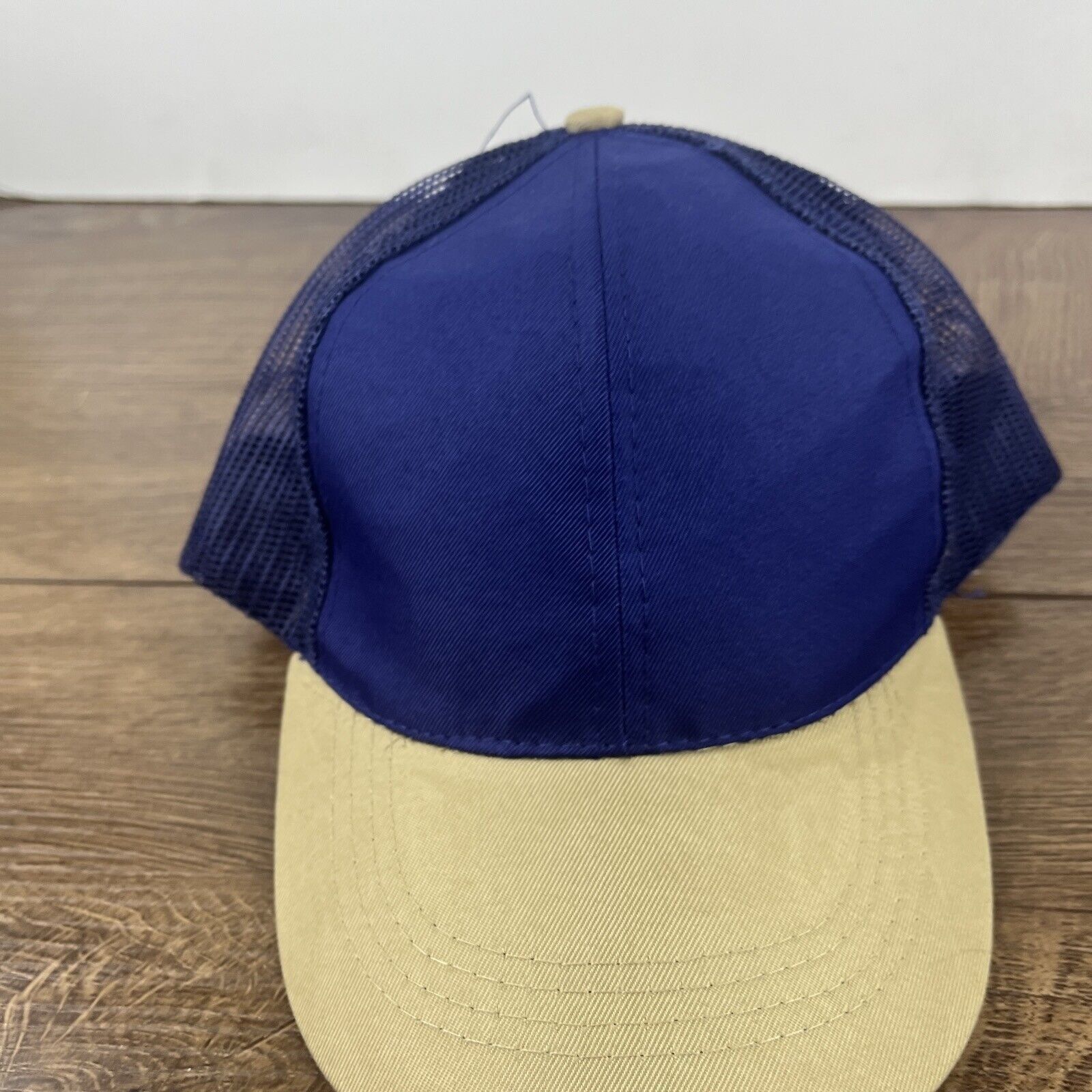 Other Blue Tan Baseball Hat Blue Hat Adjustable Adult Size Blue Ha Size ONE SIZE - 6 Thumbnail