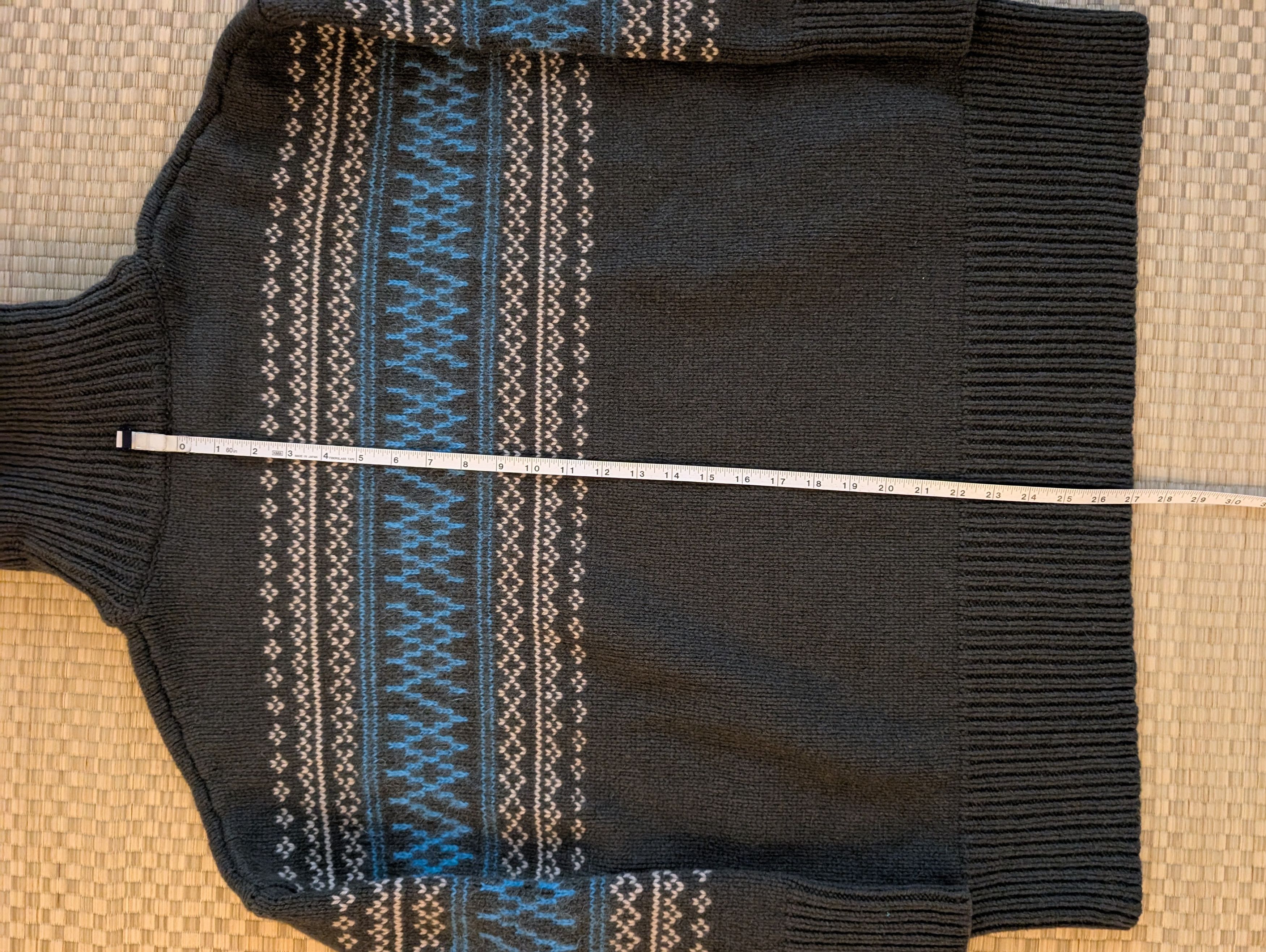 Designer We Norwegians Setesdal Oversized Fair Isle Sweater Size L / US 10 / IT 46 - 6 Thumbnail