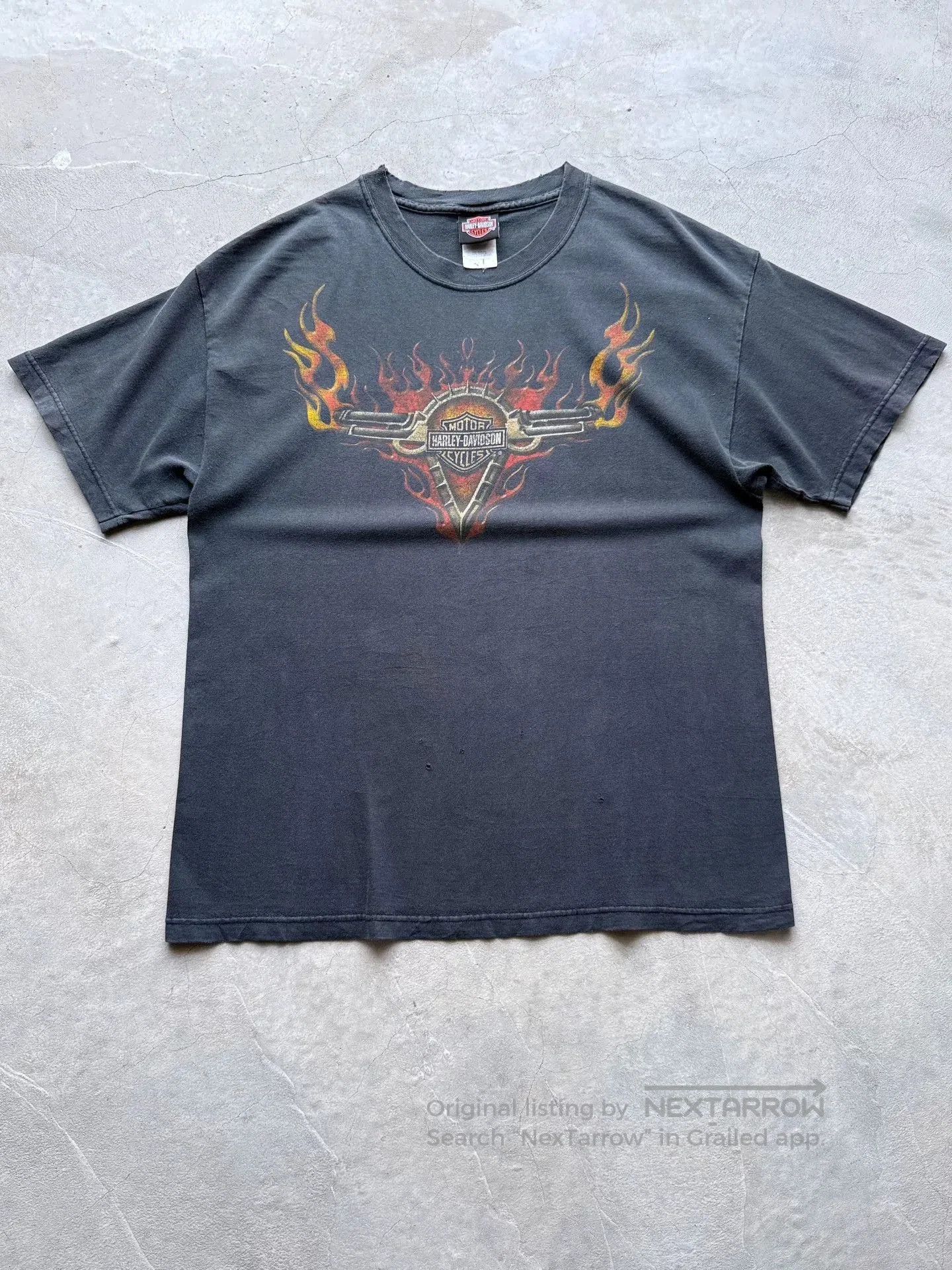 Vintage Vintage 2002 Harley Davidson Kansas Choppers Tee. Size US L / EU 52-54 / 3 - 1 Thumbnail