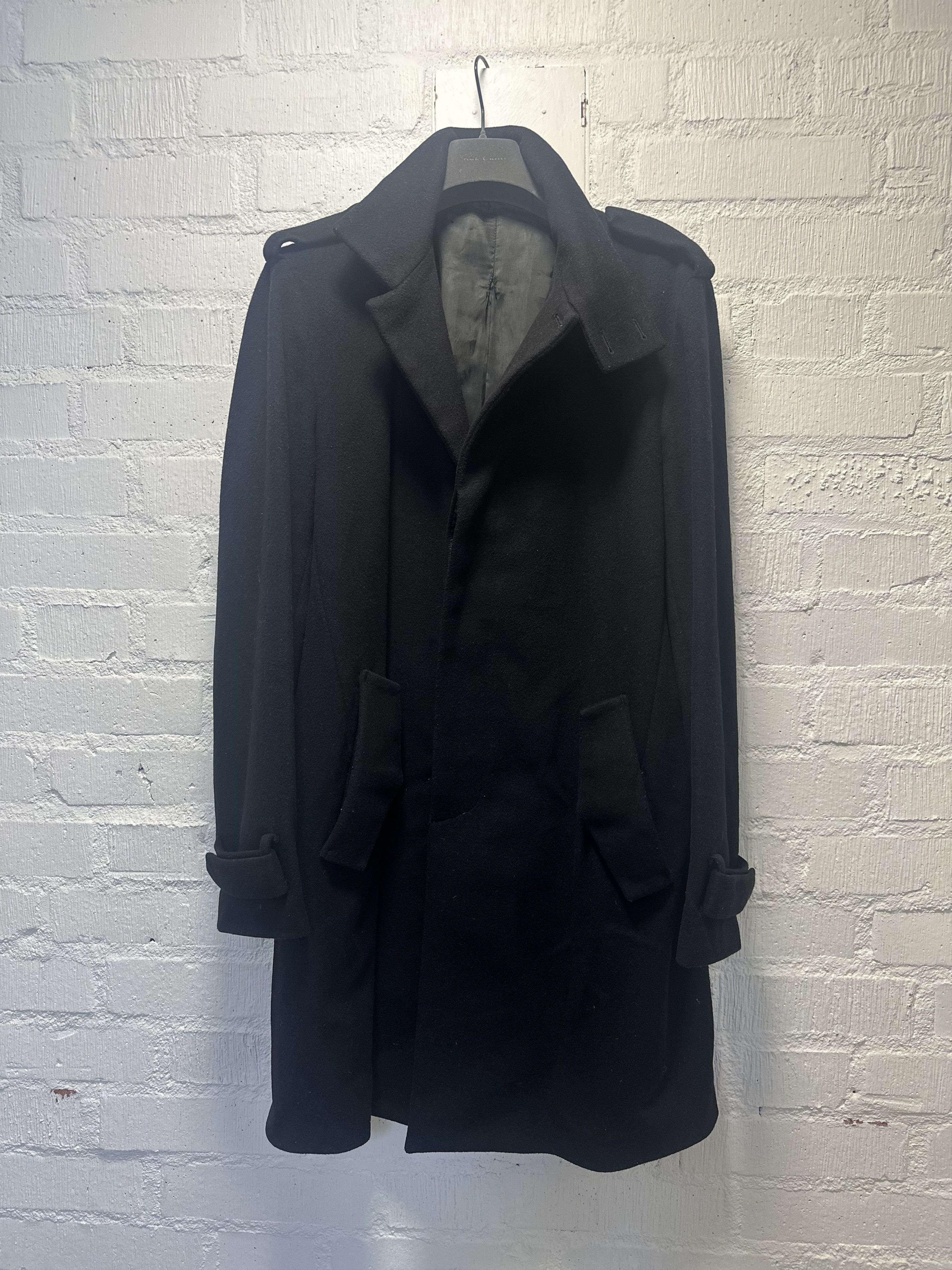 Giuliano Fujiwara Wool cashmere coat Size US L / EU 52-54 / 3 - 2 Thumbnail