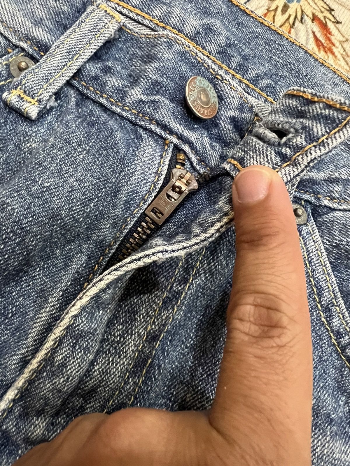 Levi's Vintage Flare Levis 517 Faded Denim Jean Size US 28 / EU 44 - 10 Thumbnail
