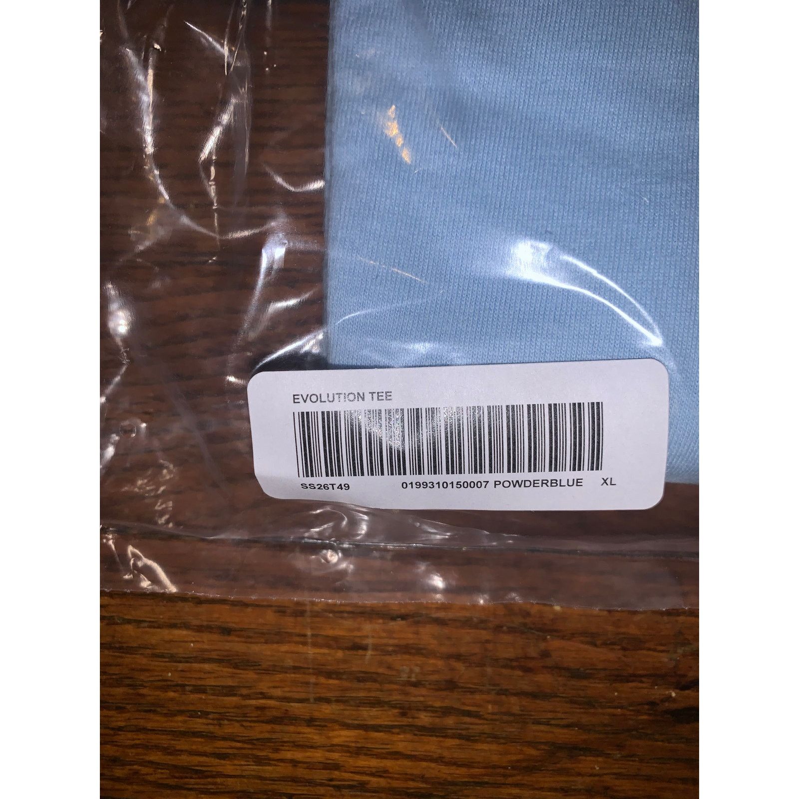 Supreme Supreme Evolution Tee Light Blue XL NWT SS26 Authentic Size US XL / EU 56 / 4 - 4 Thumbnail