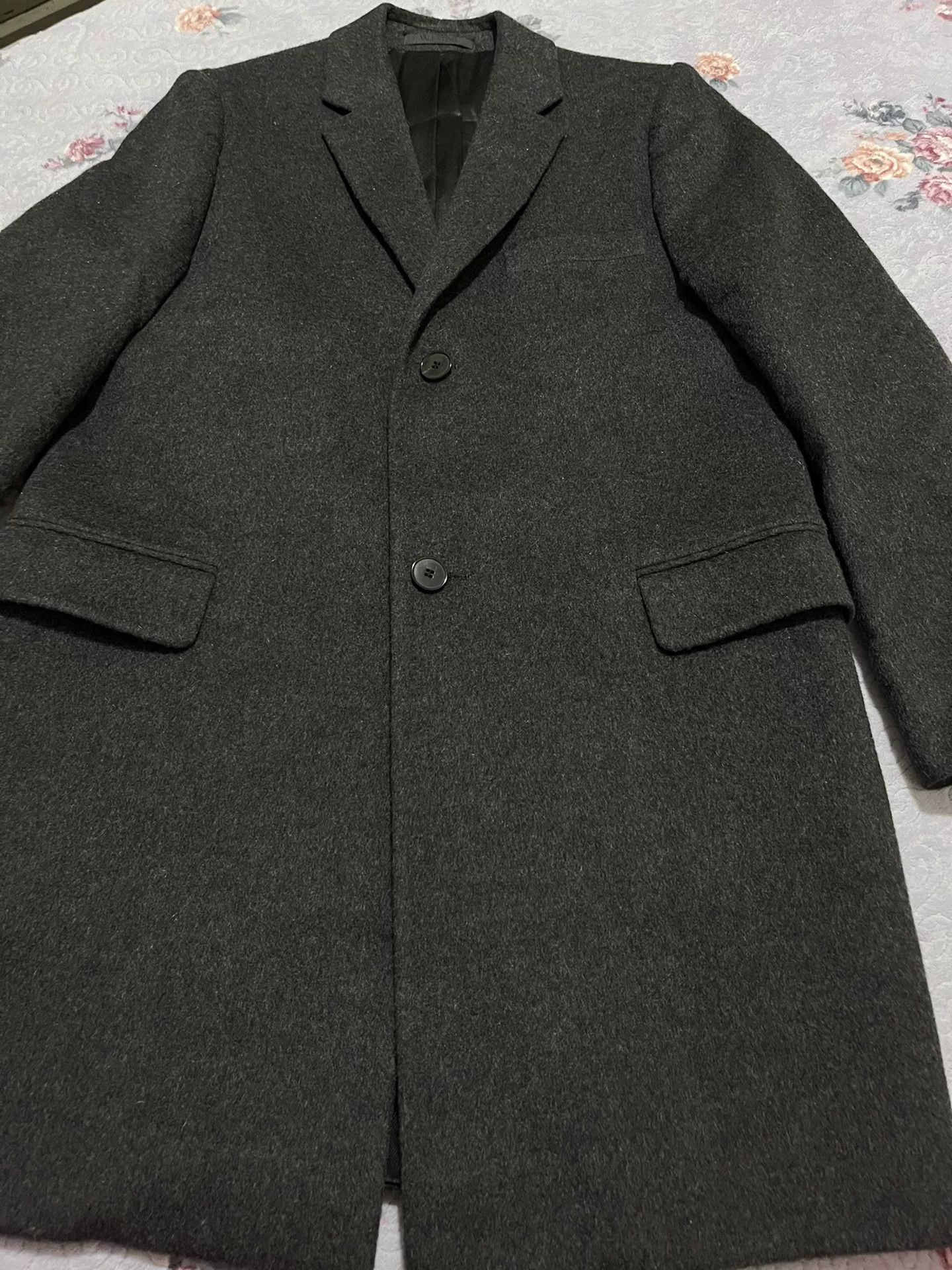Valentino Valentino Men's Cashmere Coat Size US S / EU 44-46 / 1 - 1 Thumbnail