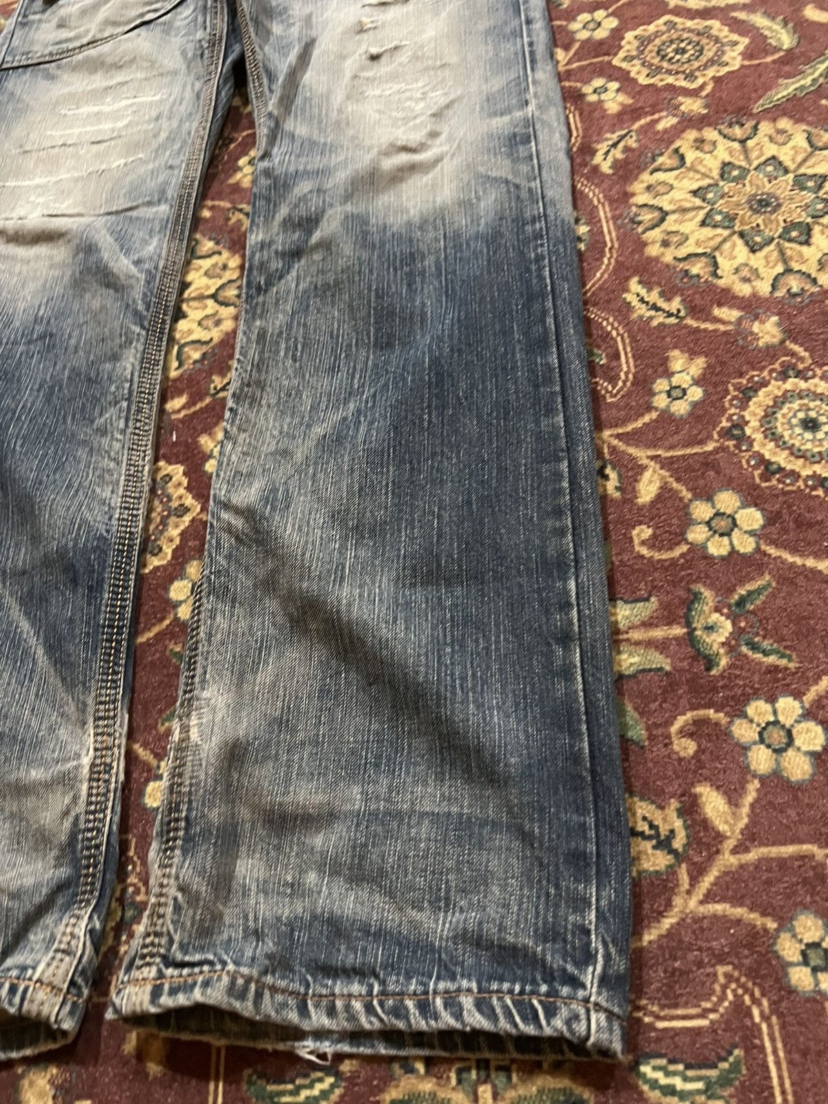 Edwin EDWIN EXCLUSIVE VINTAGE XV DISTRESSED BUSH PANTS JEANS Size US 36 / EU 52 - 4 Thumbnail