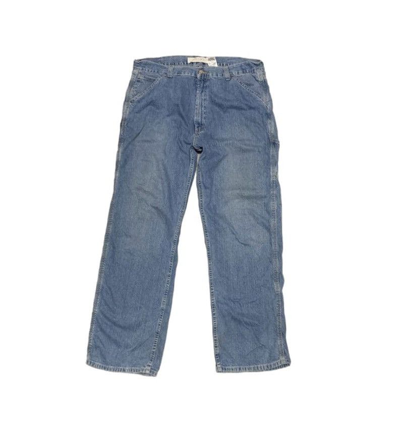 Levi's Vintage Levis Carpenter Loose Straight Leg Jeans Size US 38 / EU 54 - 1 Thumbnail