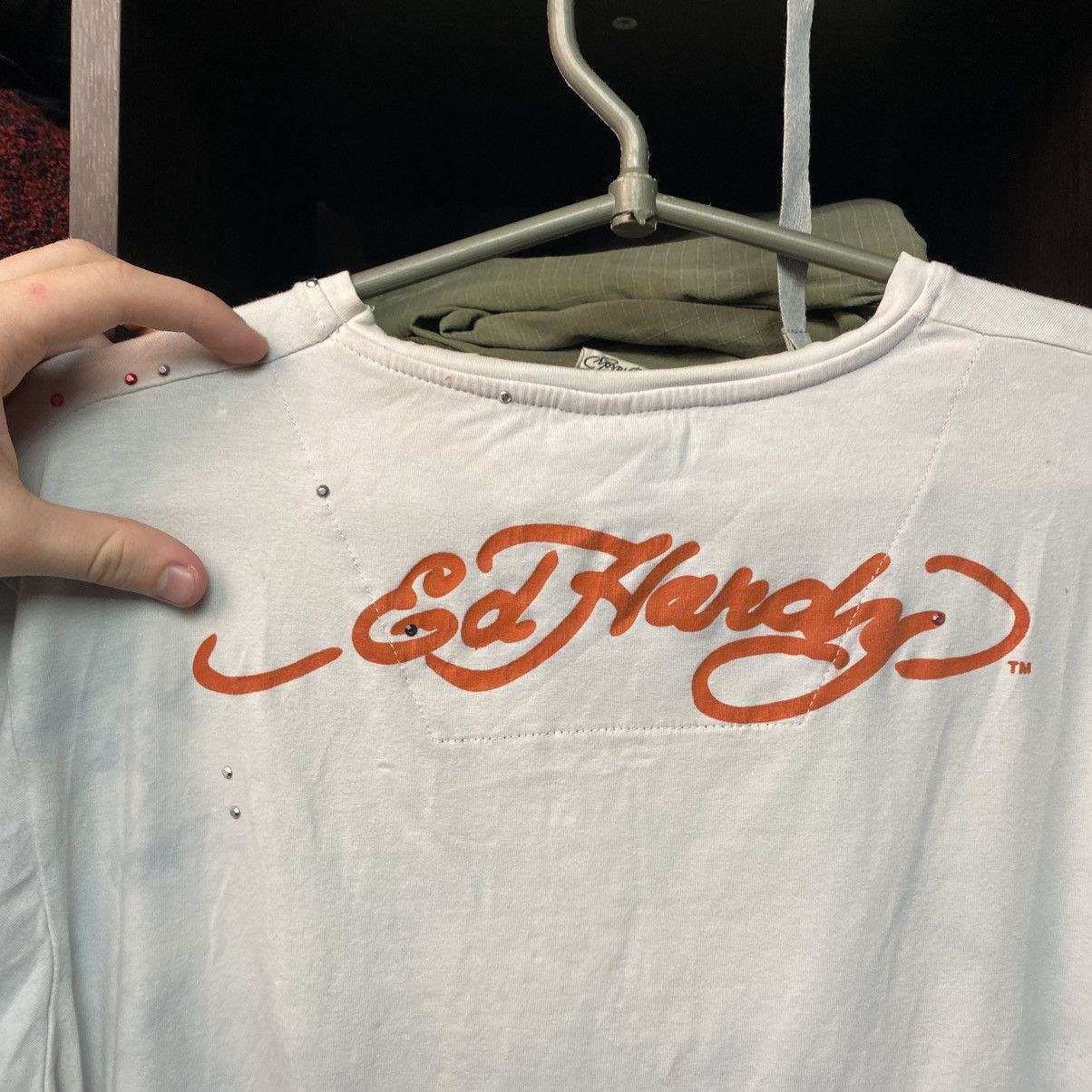 Ed Hardy Vintage Ed Hardy by Christian Audigier y2k opium tee size L Size L / US 10 / IT 46 - 10 Thumbnail