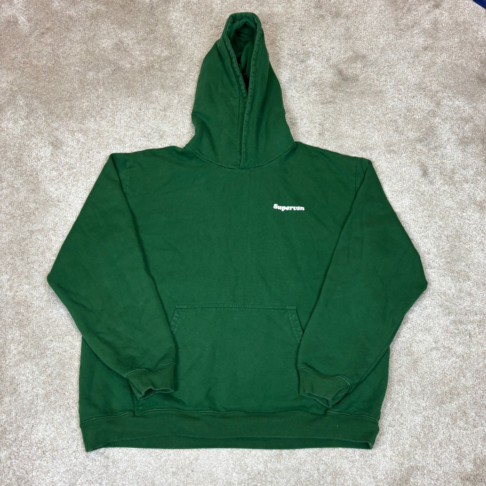 Other Supervsn Studios Spaceman Green Hoodie Men's XL Rare Size US XL / EU 56 / 4 - 3 Thumbnail