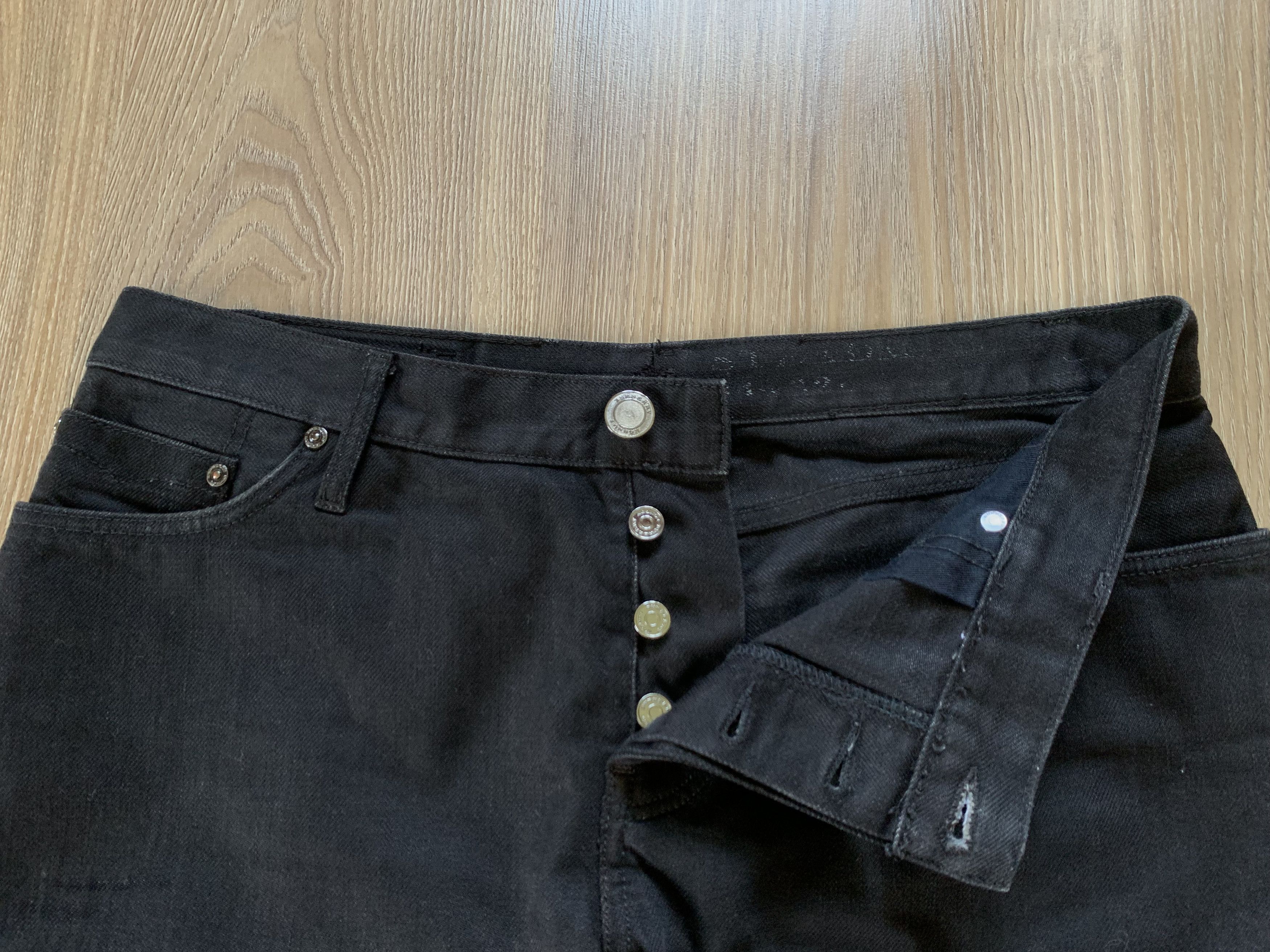 Burberry Burberry Mens Black Stretch Jeans Size US 32 / EU 48 - 5 Thumbnail
