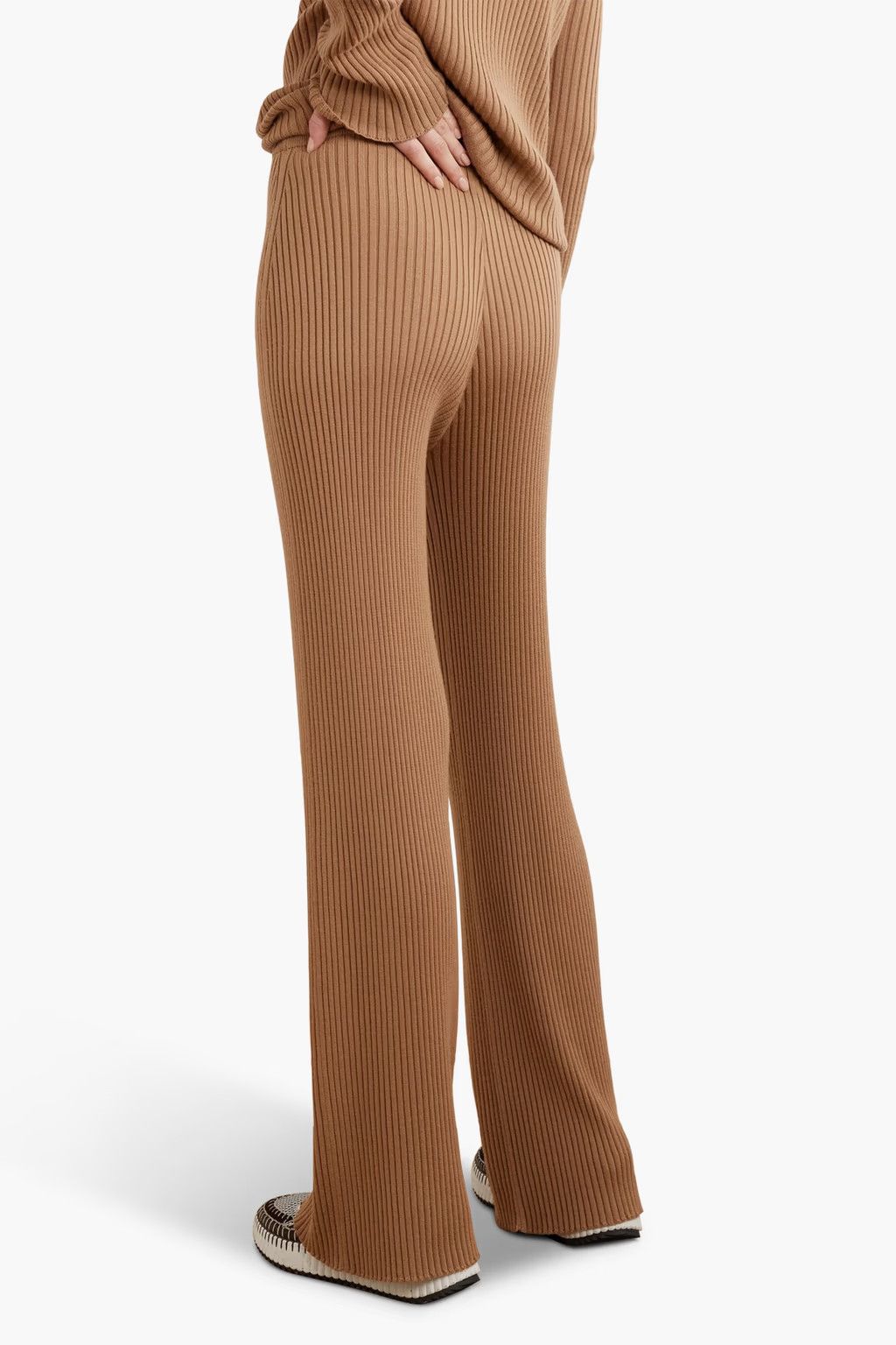 Chloe o1y0825 Sweatpant in Camel Size 28" / US 6 / IT 42 - 2 Thumbnail