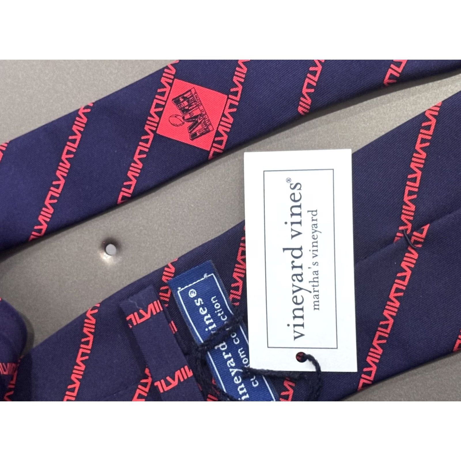 Vineyard Vines VINTAGE Vineyard Vines Las Vegas Super Bowl Original Neck Tie Size ONE SIZE - 6 Thumbnail