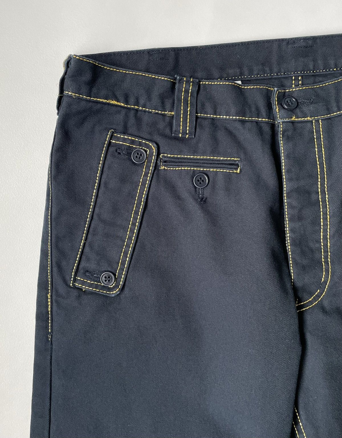 Comme des Garcons S/S 06 Contrast Stitch Utility Trousers Size US 34 / EU 50 - 6 Thumbnail